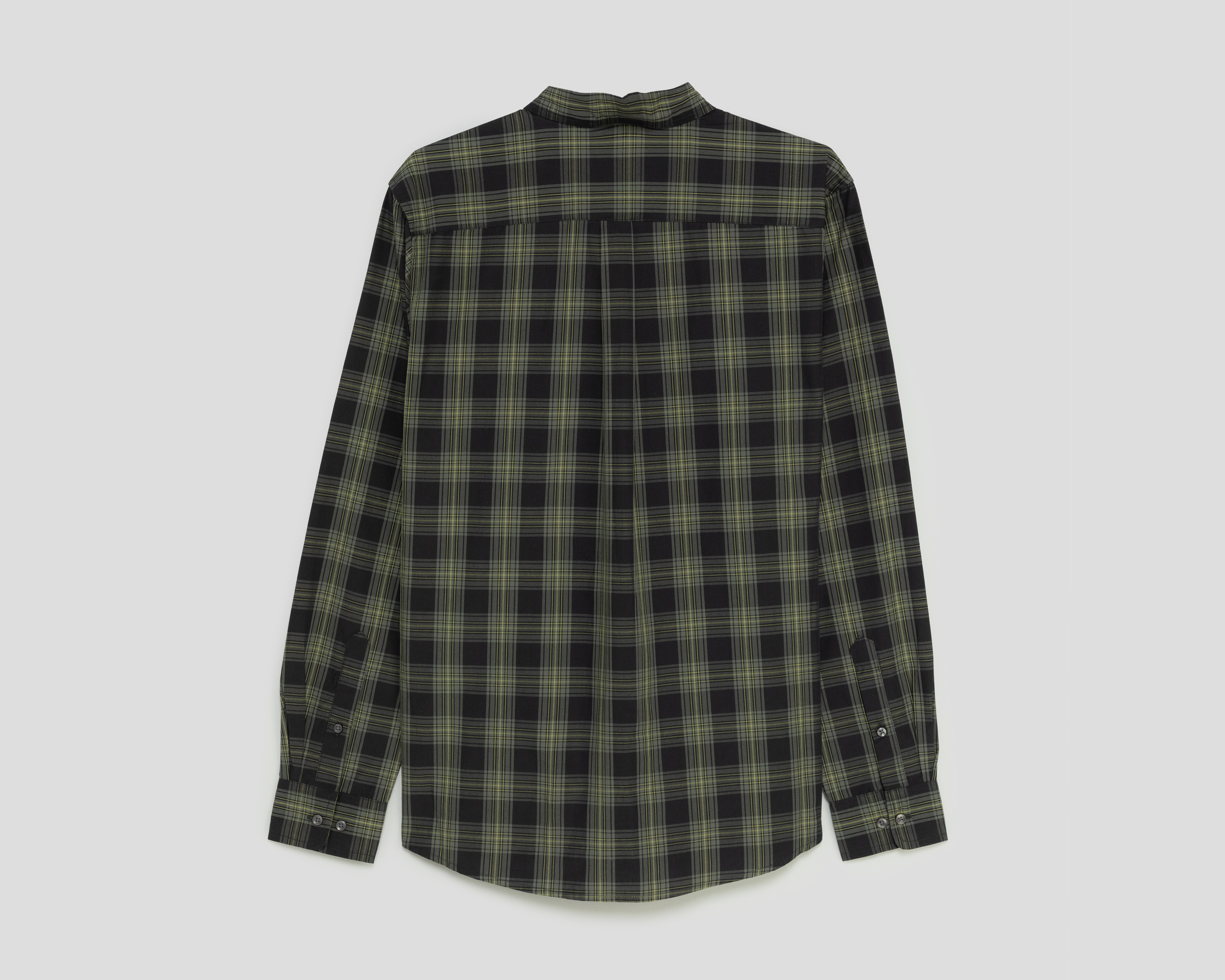 Foto 3 pulgar | Foto 2 | Camisa de Algodón Porto Sur Regular a Cuadros para Hombre