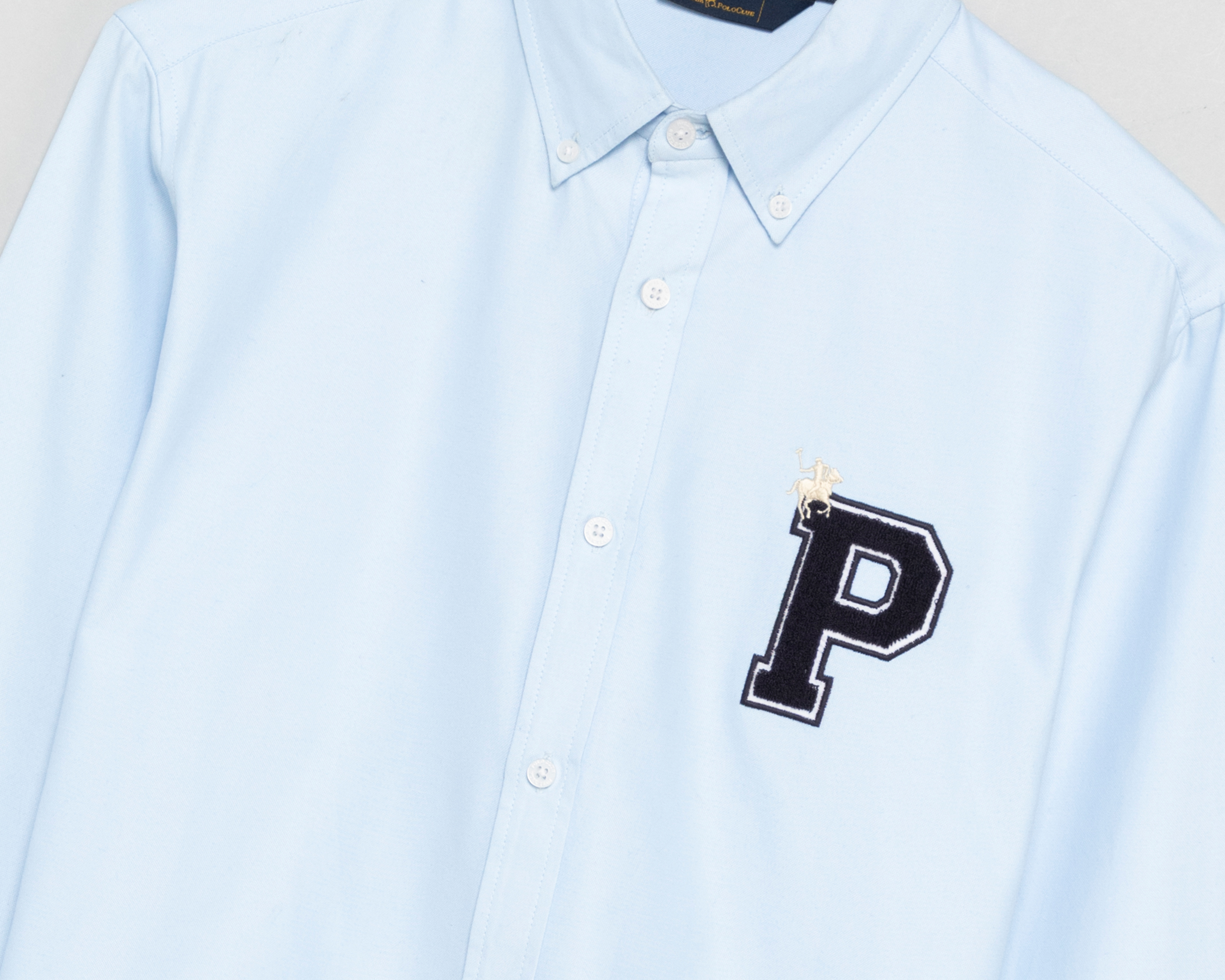 Foto 4 pulgar | Foto 3 | Camisa Casual York Team Polo Club Regular Lisa para Hombre