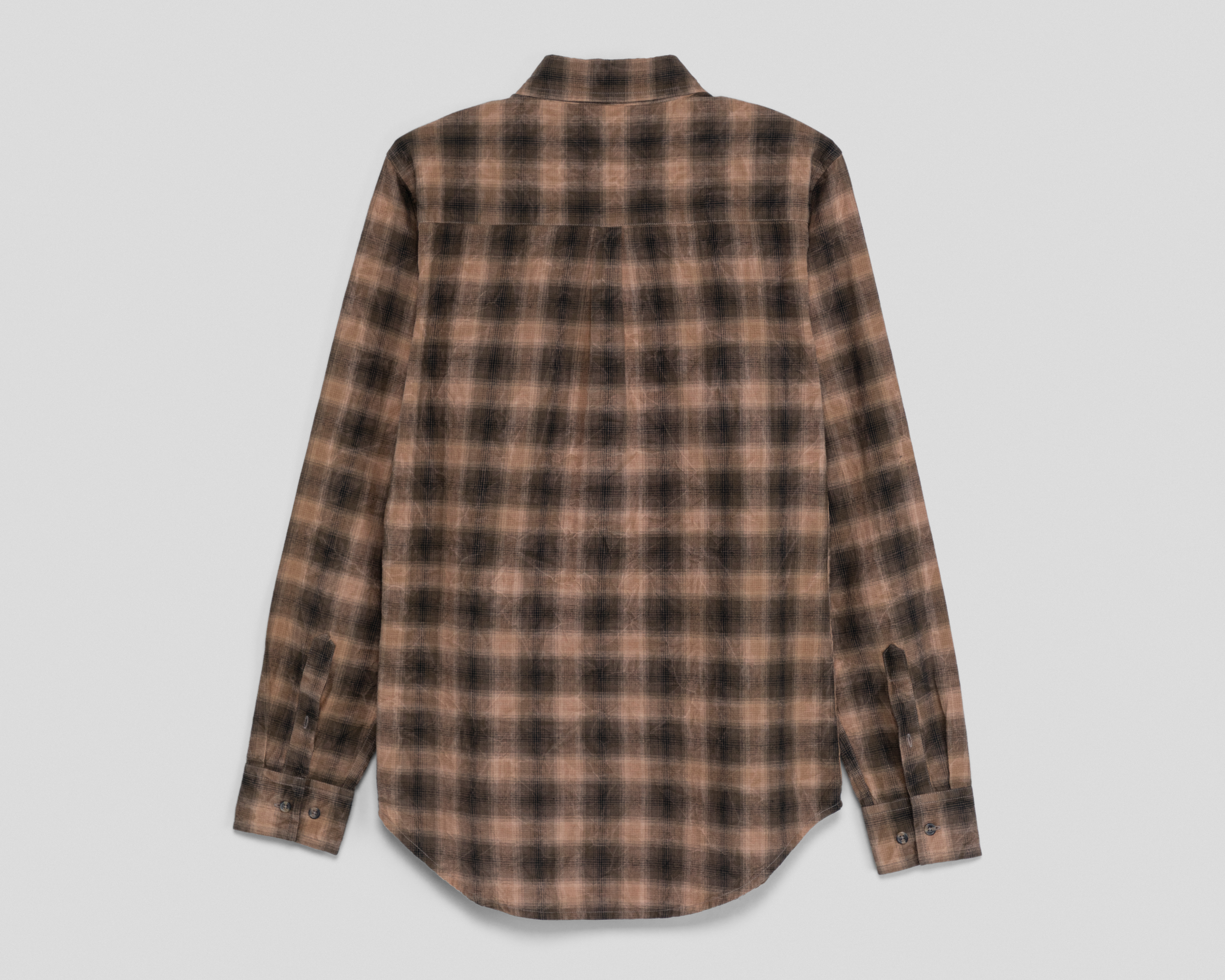 Foto 3 pulgar | Foto 2 | Camisa Casual de Algodón Regular Refill a Cuadros para Hombre