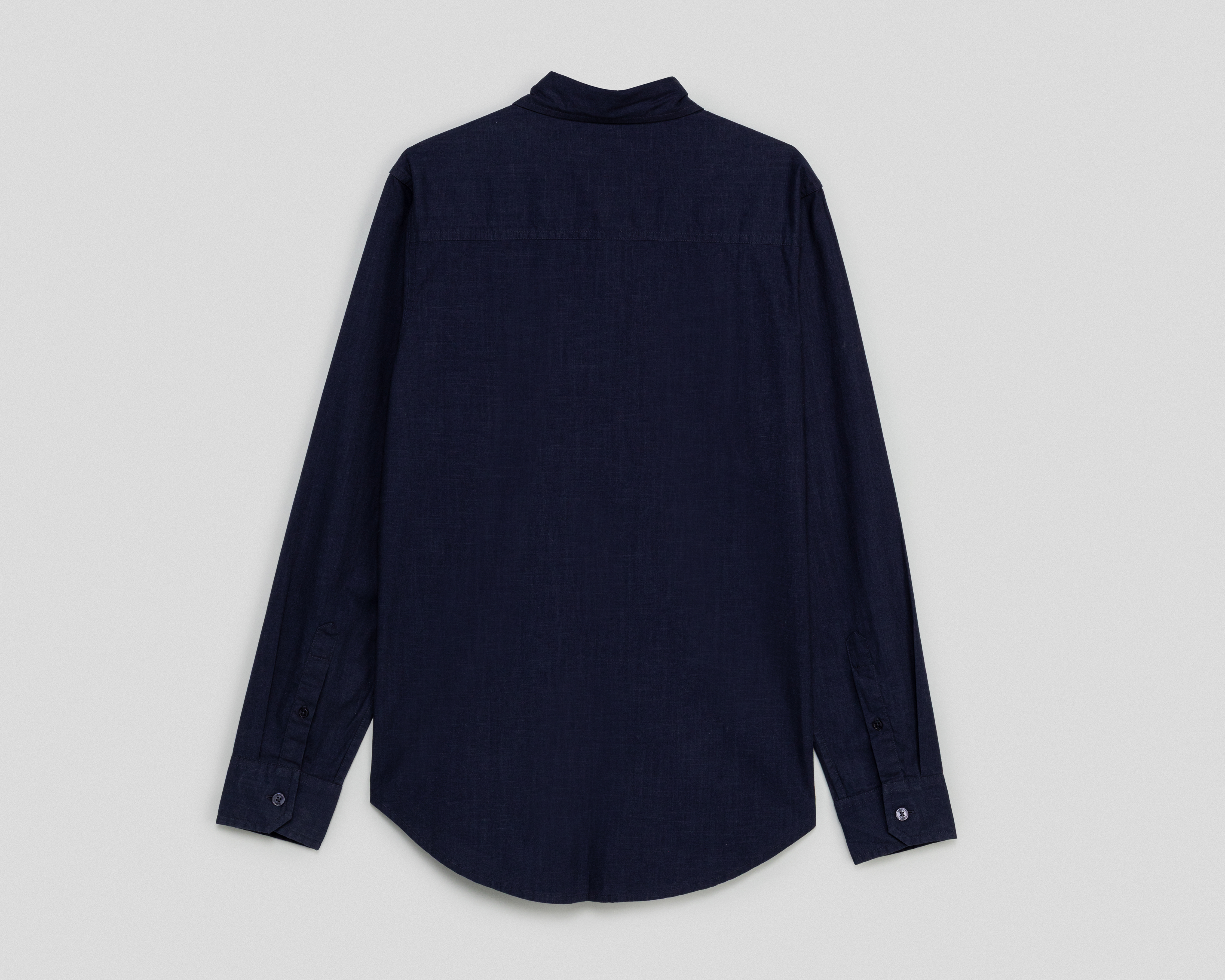 Foto 3 pulgar | Foto 2 | Camisa Casual de Algodón Refill Regular Lisa para Hombre