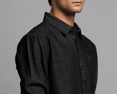 Foto 4 | Foto 4 | Camisa Casual de Algodón Strona Regular Fit Lisa para Hombre