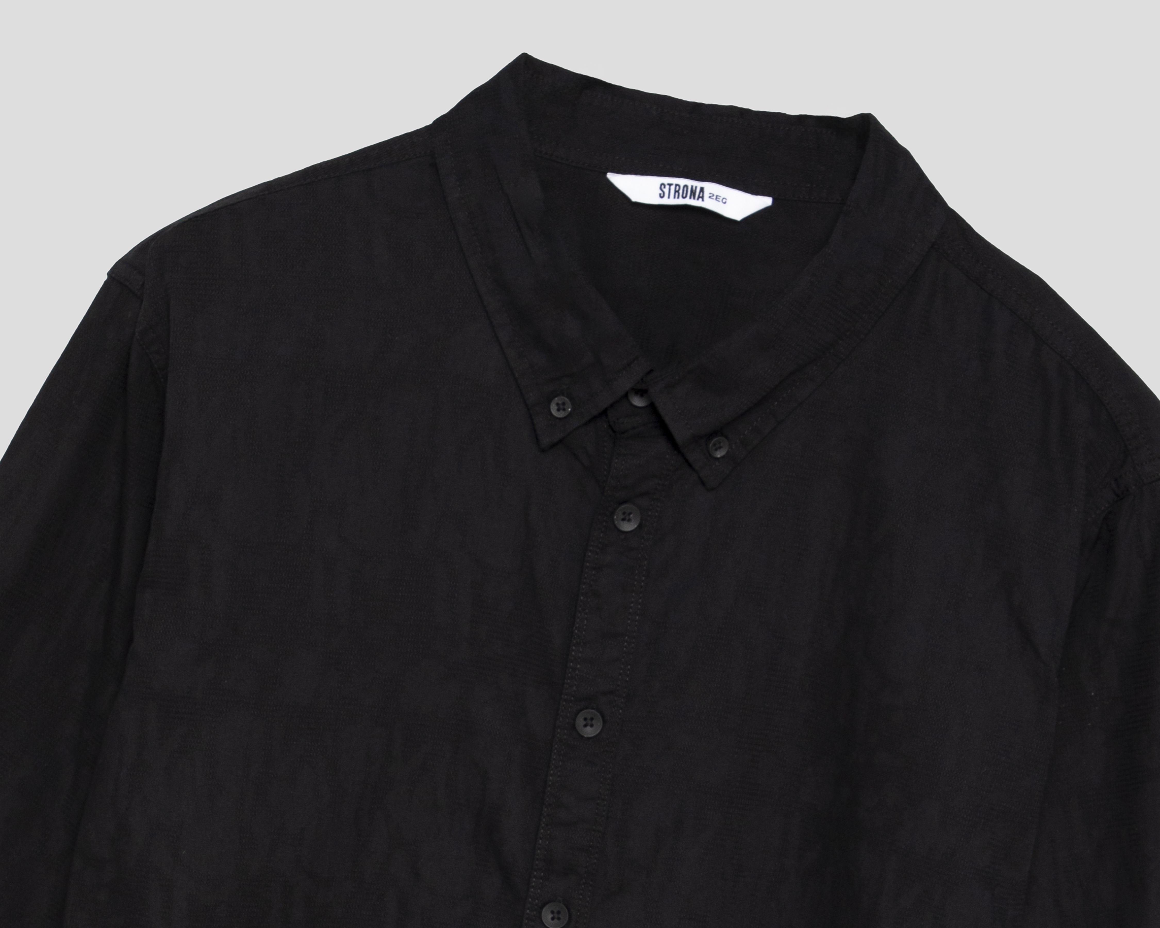Foto 4 pulgar | Foto 3 | Camisa Casual de Algodón Strona Regular Lisa para Hombre