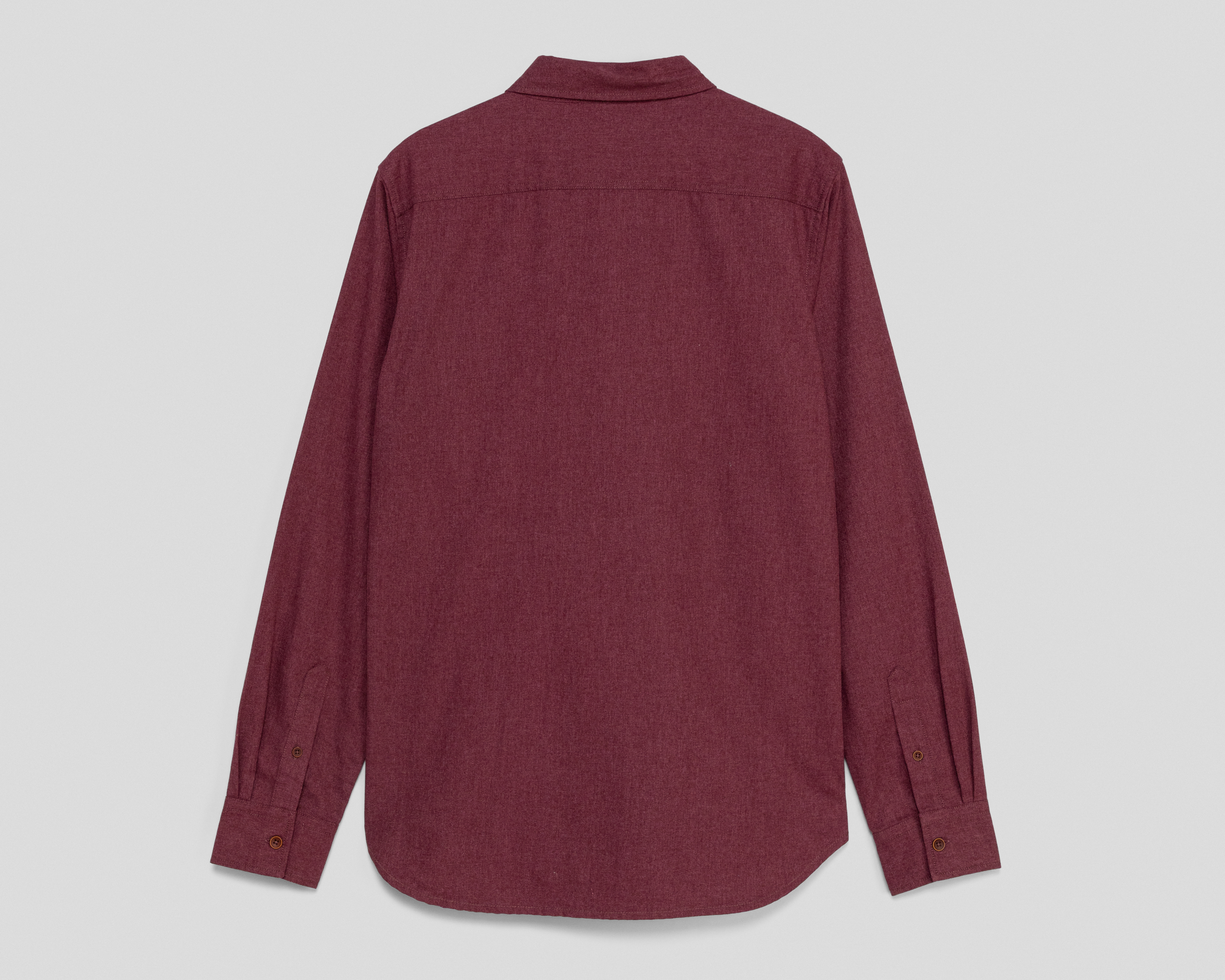 Foto 3 pulgar | Foto 2 | Camisa Casual de Algodón Refill Regular Lisa para Hombre