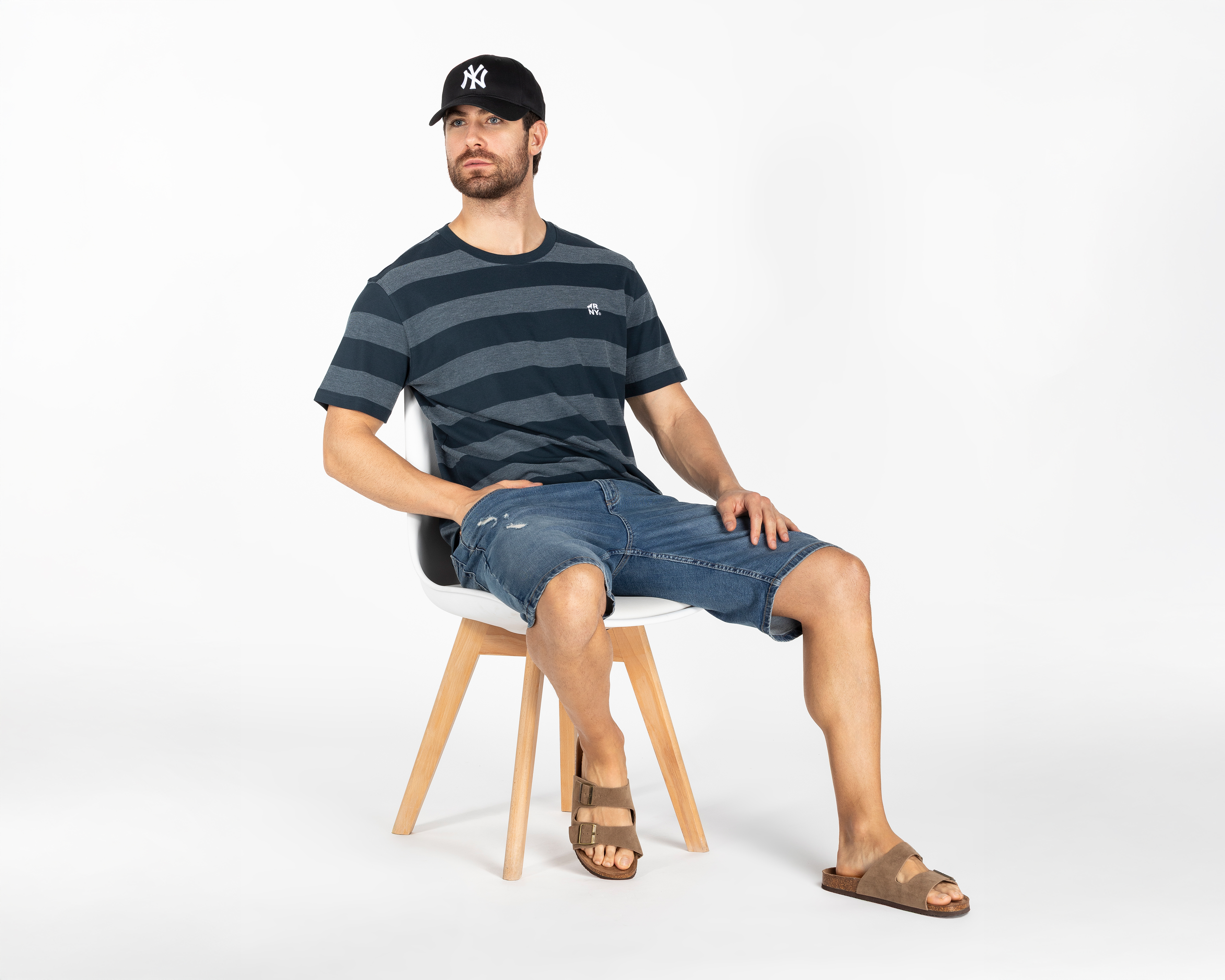 Foto 2 | Foto 2 | Playera a Rayas Refill para Hombre