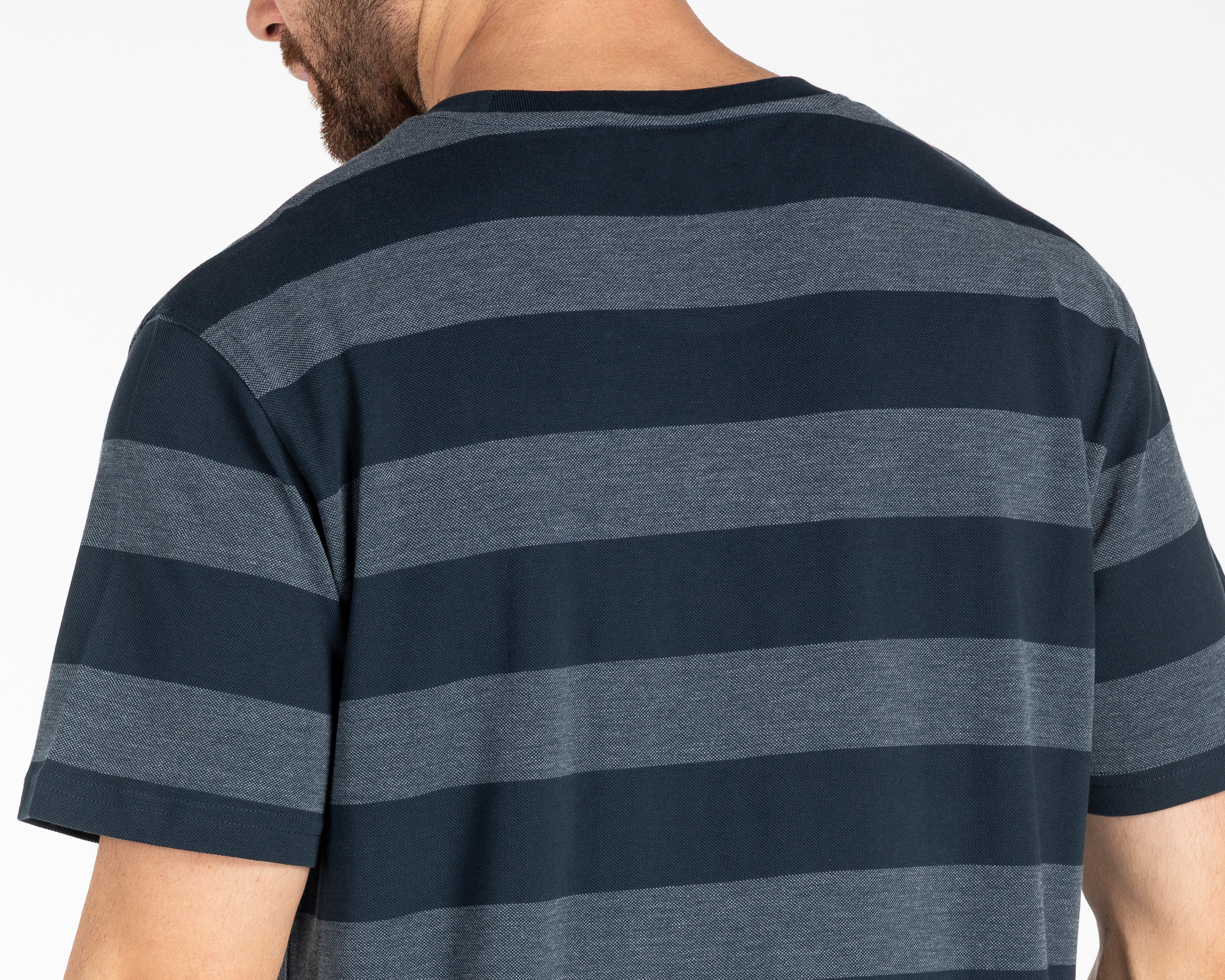 Foto 6 pulgar | Foto 5 | Playera a Rayas Refill para Hombre