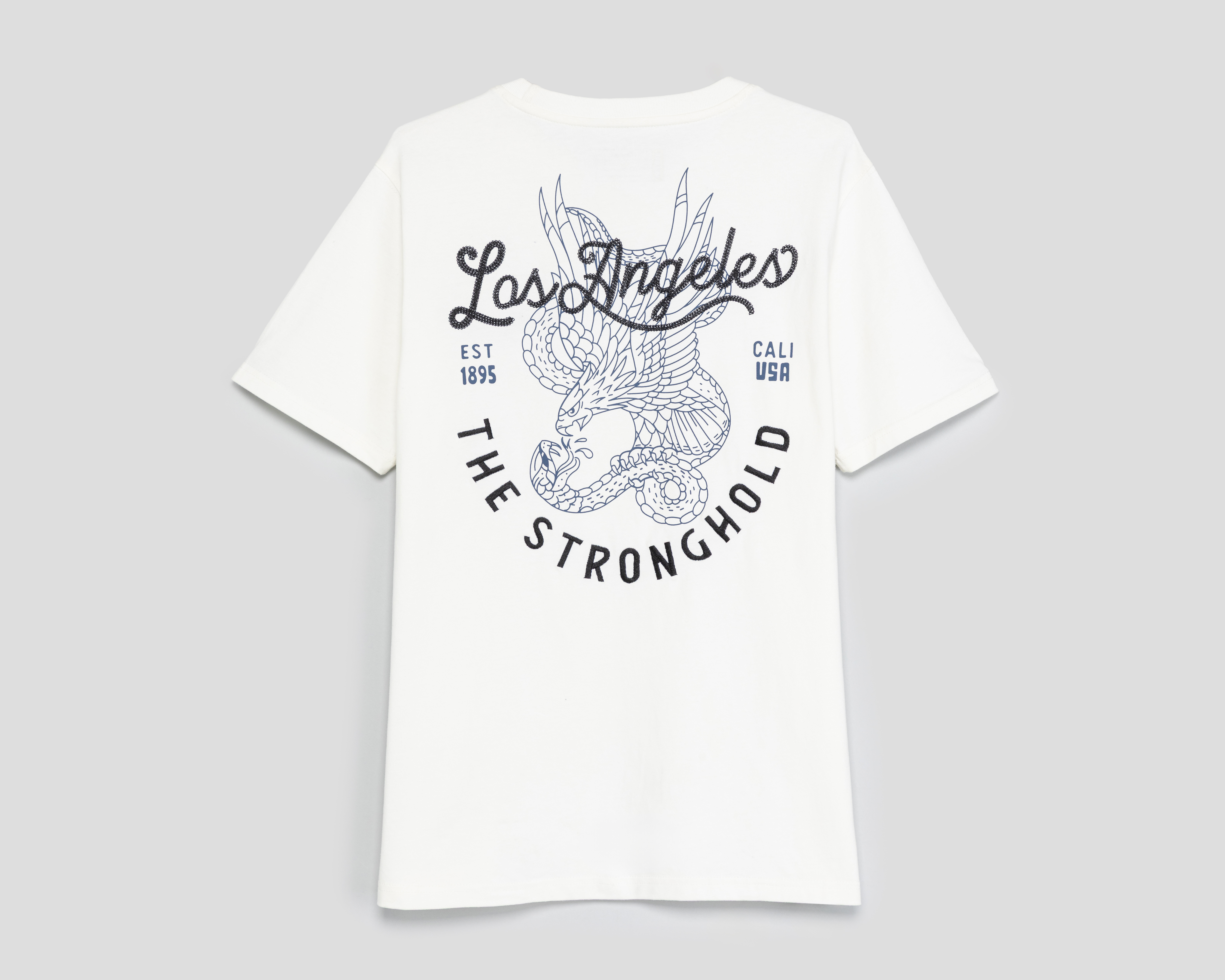 Foto 2 | Foto 2 | Playera Cuello Redondo Blanca Neo*City para Hombre