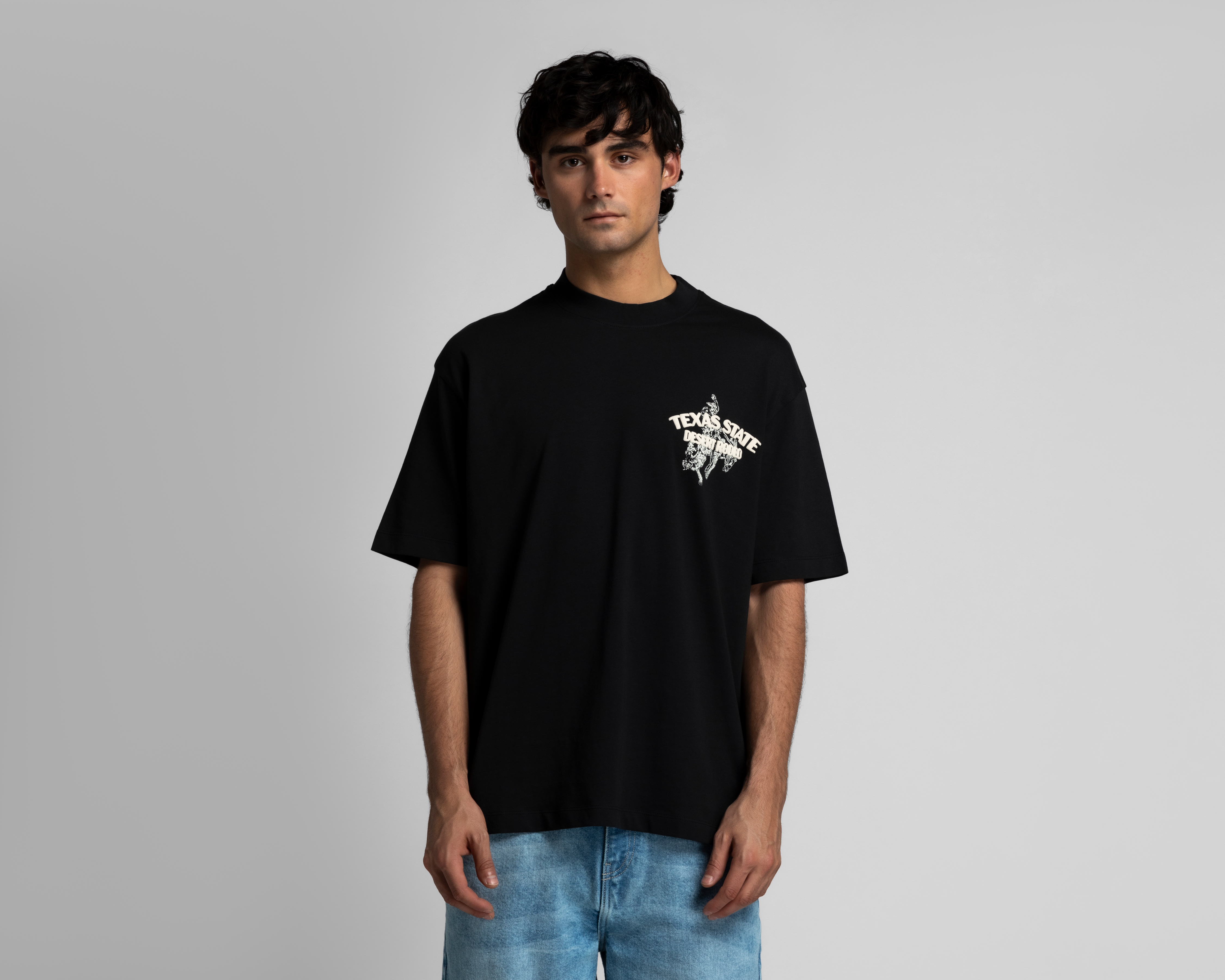 Foto 1 | Foto 1 | Playera de Cuello Redondo Negra Refill para Hombre