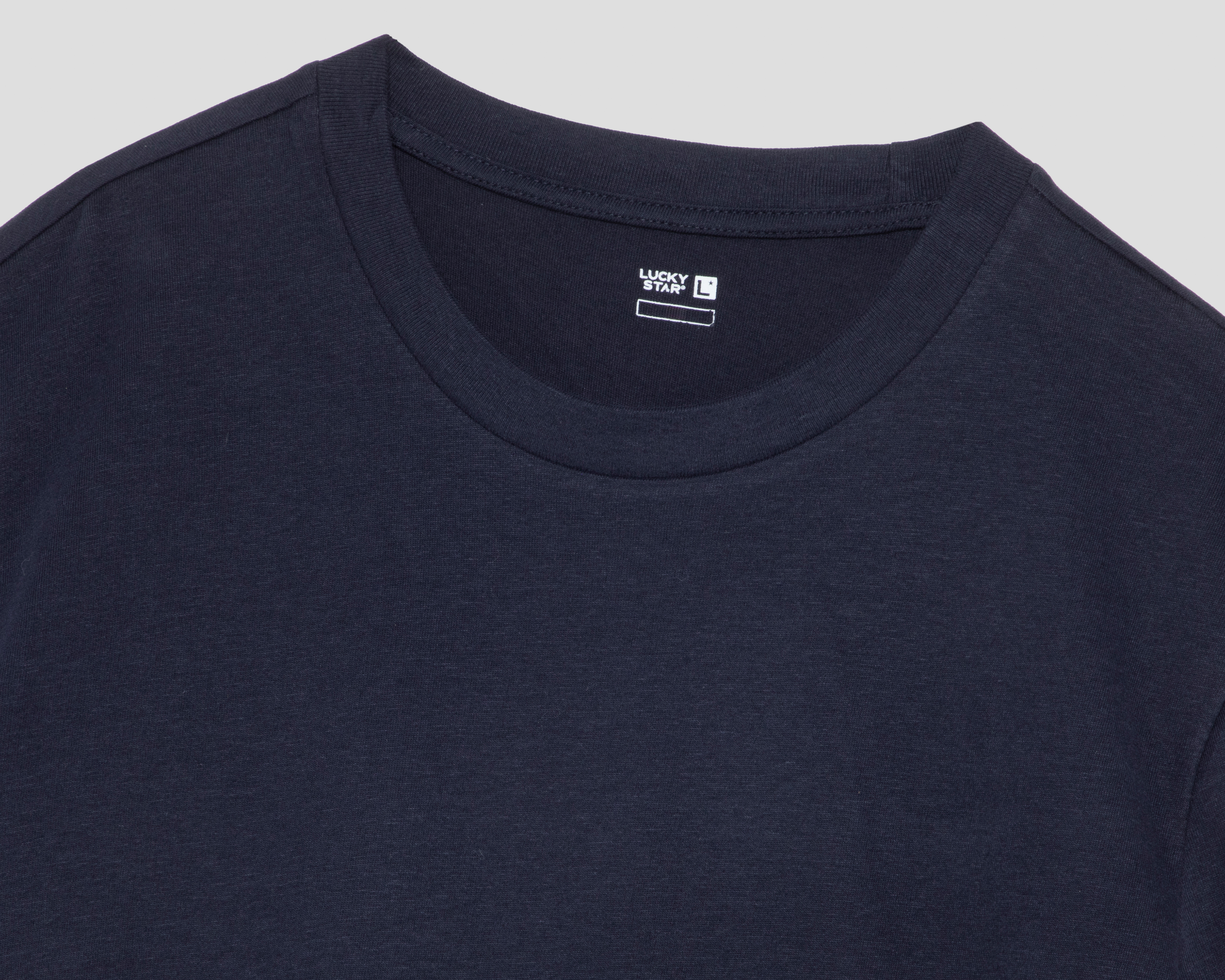 Foto 3 | Foto 3 | Playera de Cuello Redondo Azul Lucky Star para Hombre