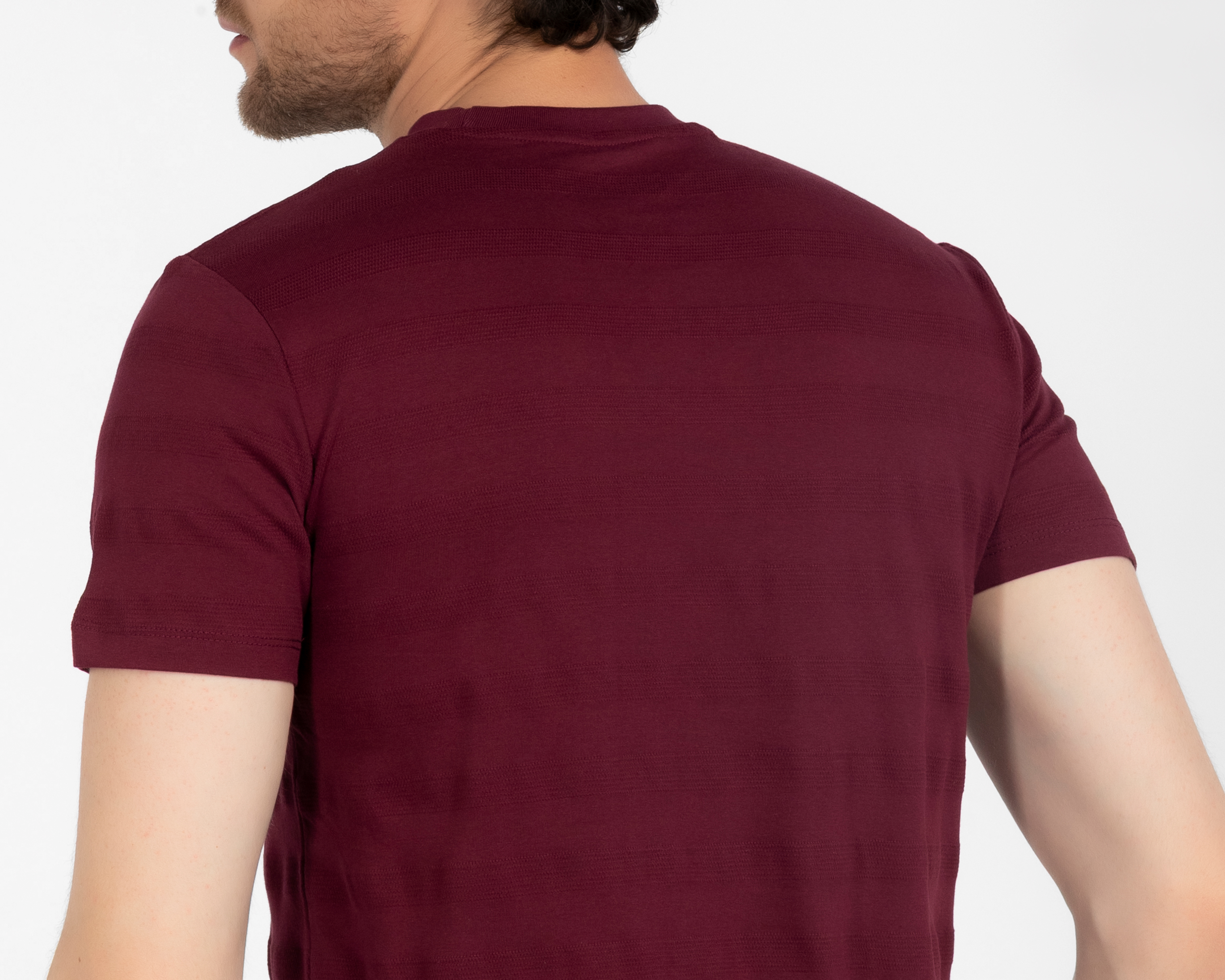 Foto 5 | Foto 5 | Playera Cuello Redondo Vino Refill para Hombre