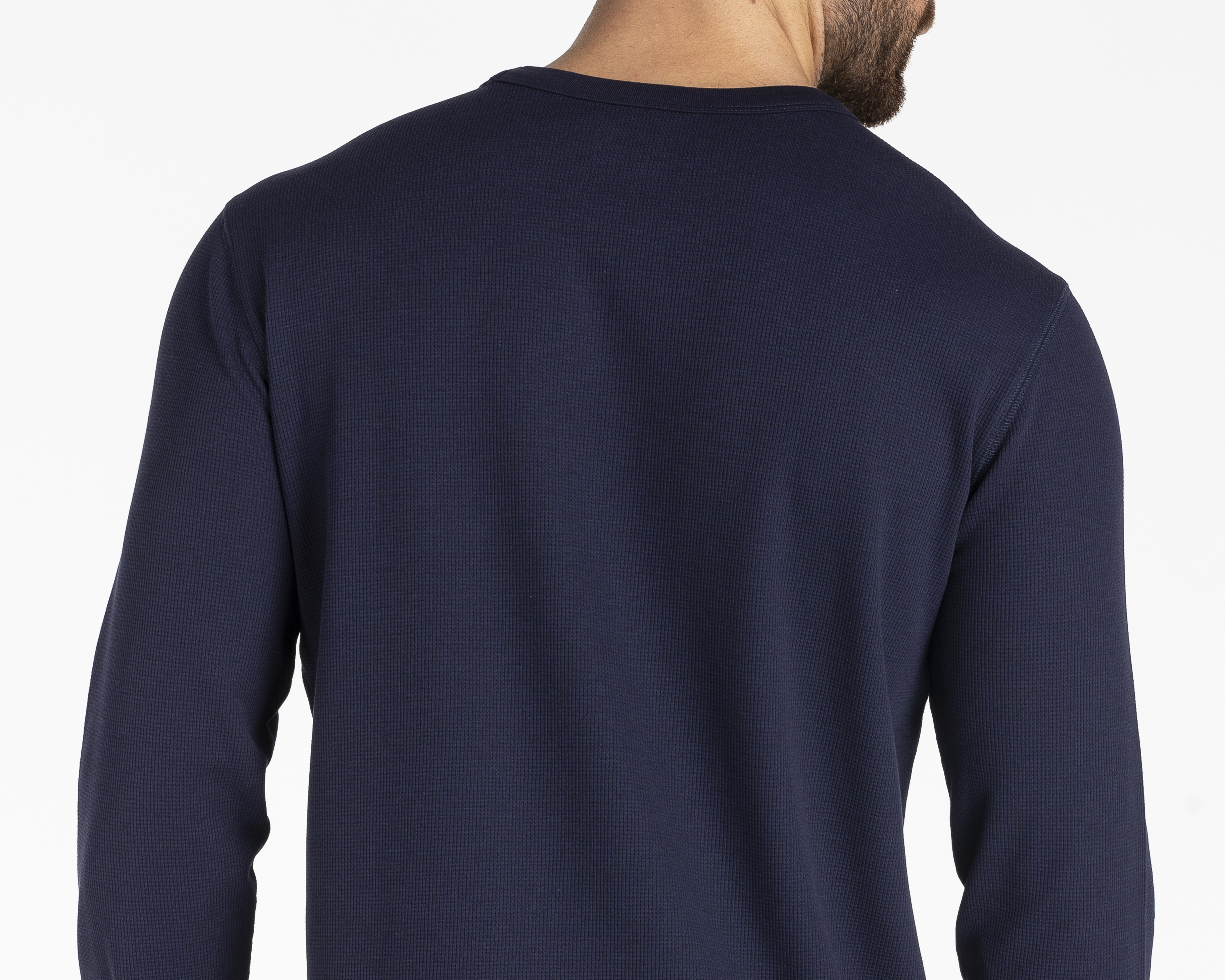 Foto 6 pulgar | Foto 5 | Playera de Cuello Redondo Azul Refill para Hombre