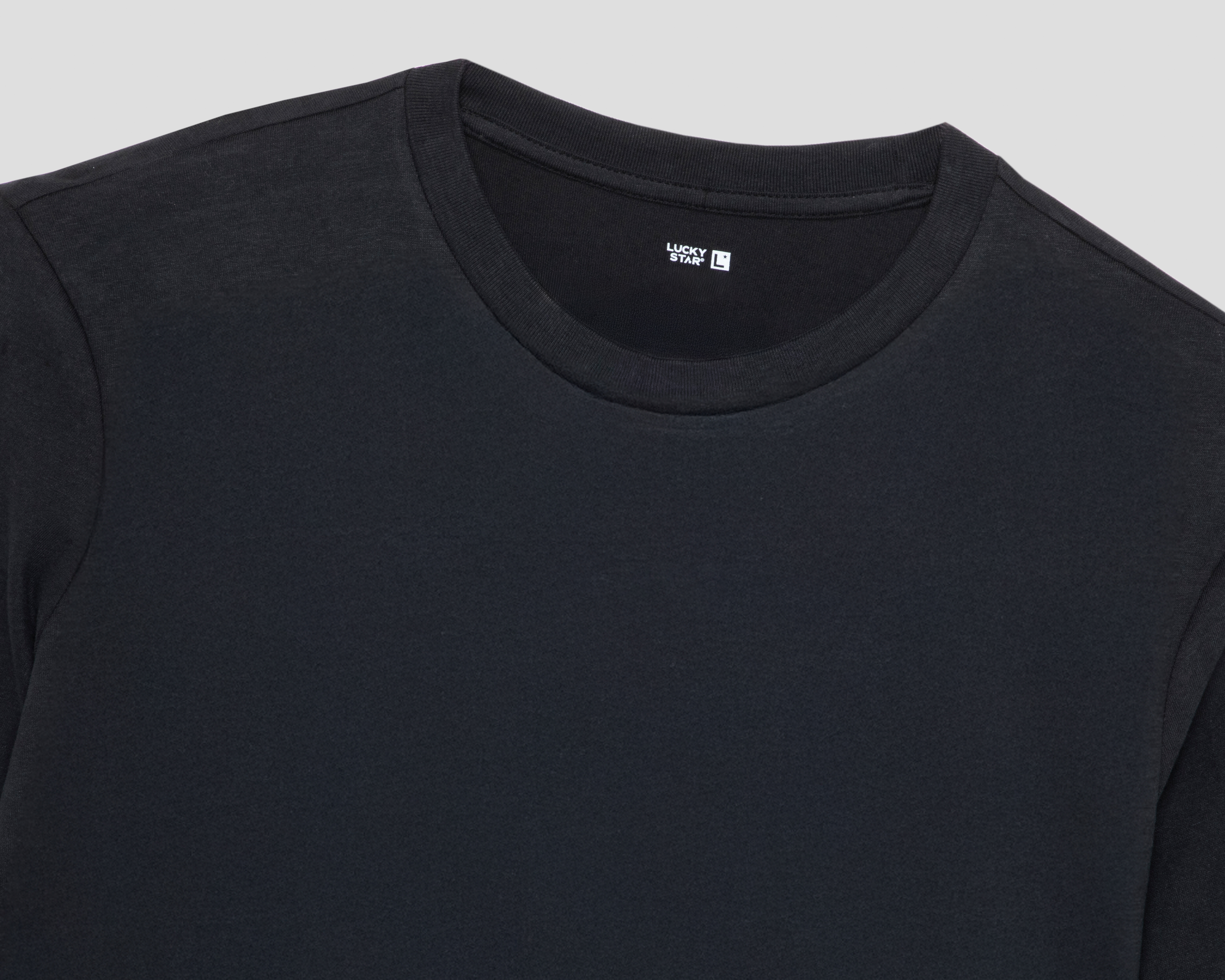 Foto 5 pulgar | Foto 4 | Playera Manga Larga Cuello Redondo Lucky Star para Hombre 2 Piezas