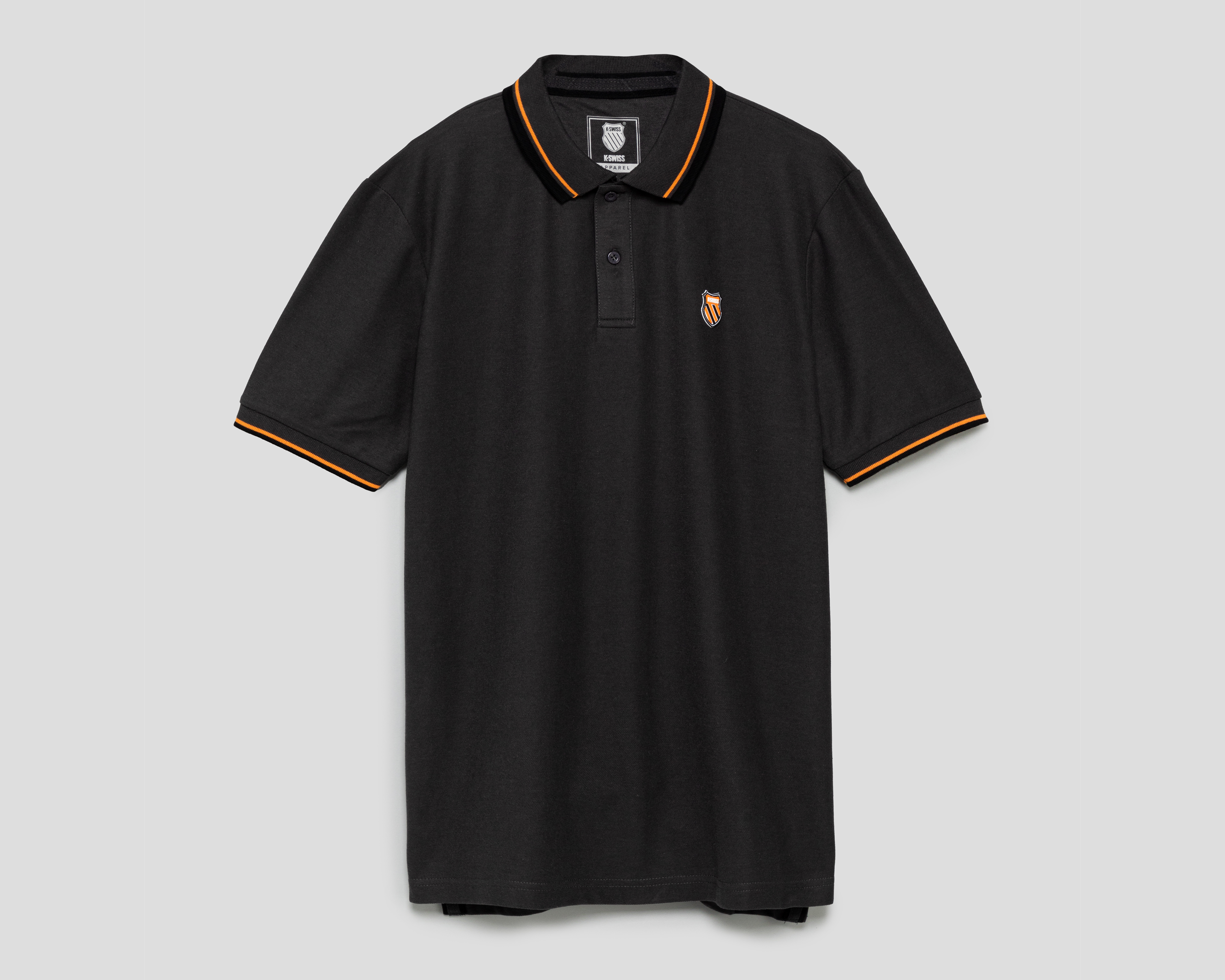 Playera Polo K-Swiss Gris para Hombre