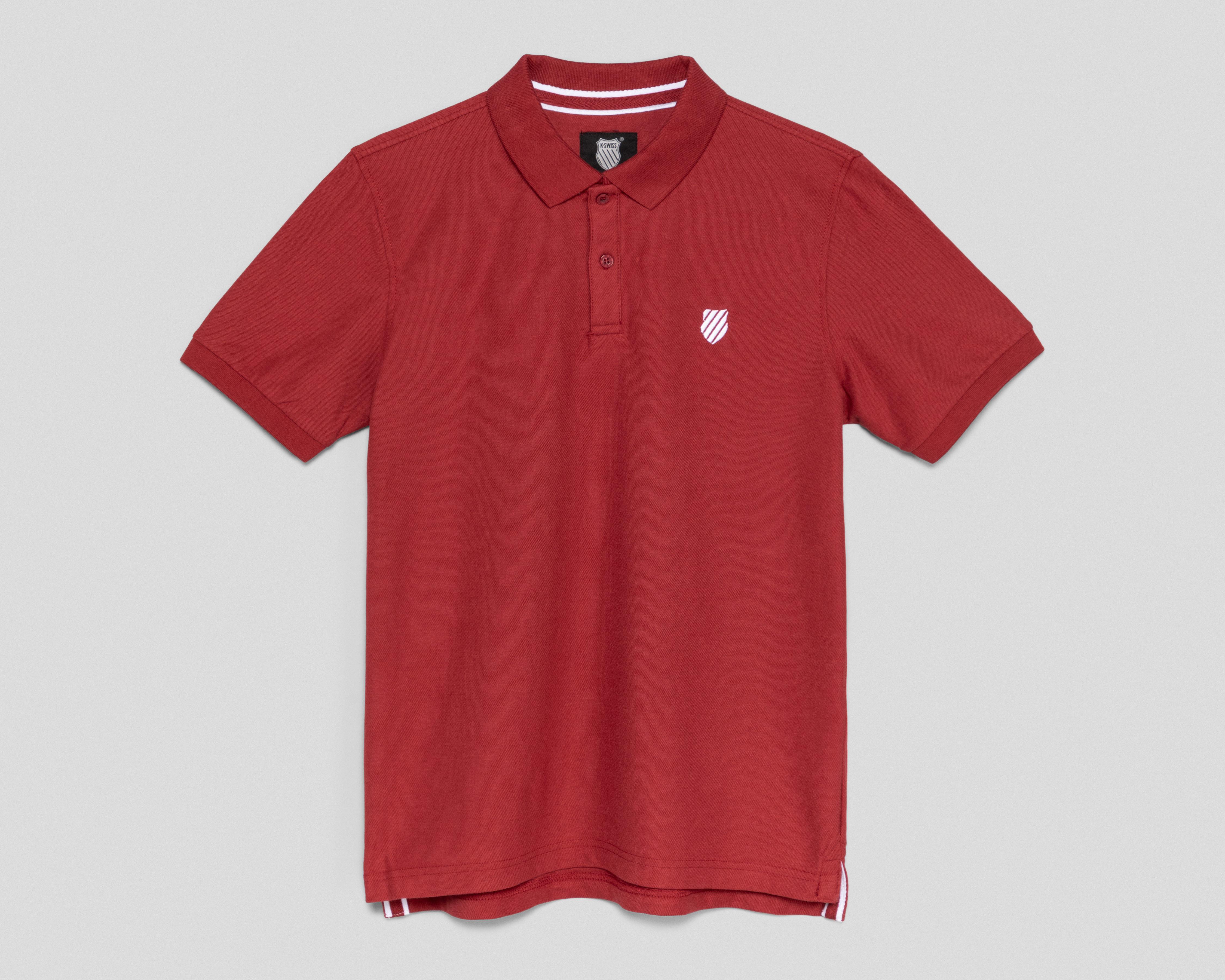 Playera Polo K-Swiss Vino para Hombre