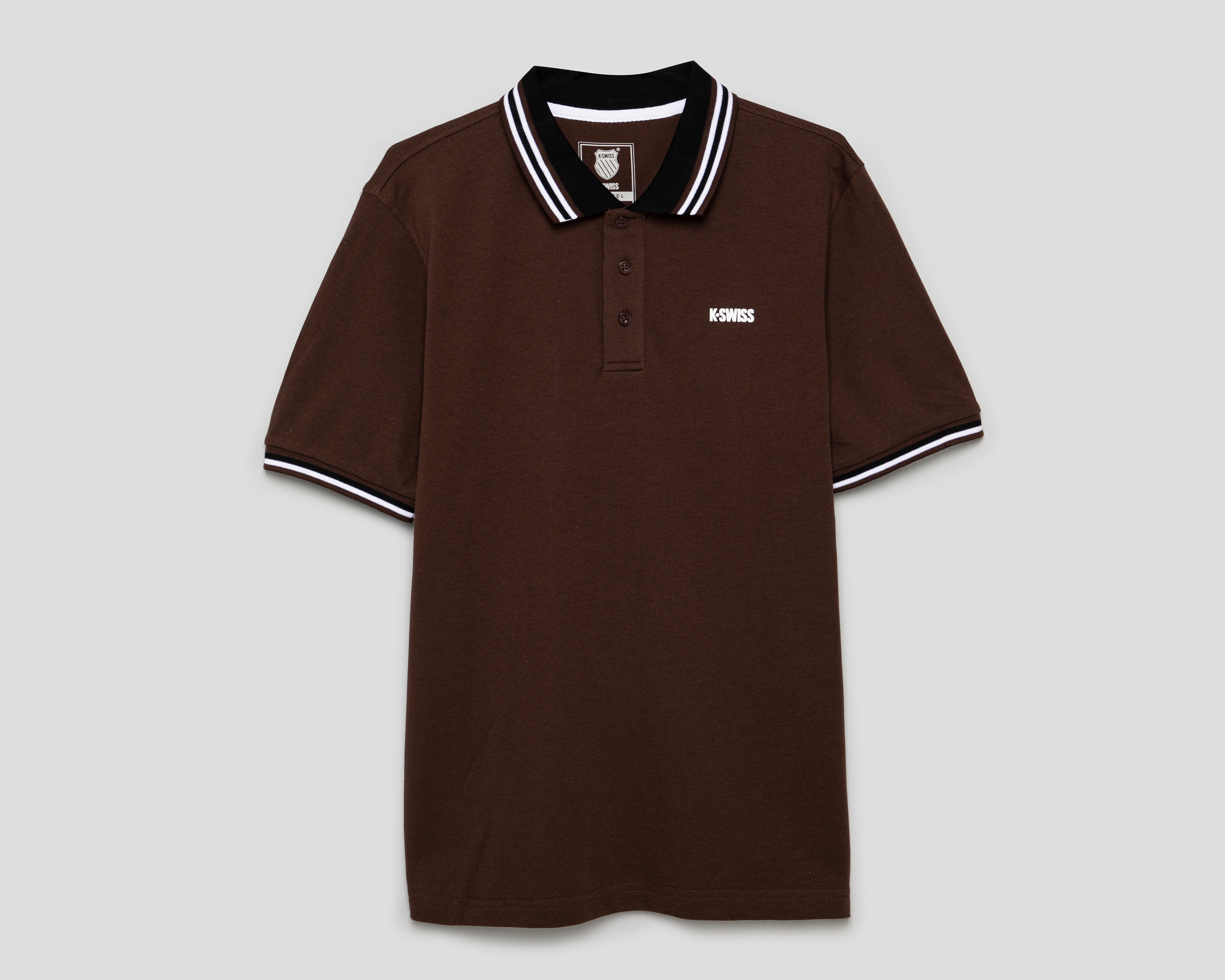 Foto 1 | Foto 1 | Playera Polo Kswiss Café para Hombre