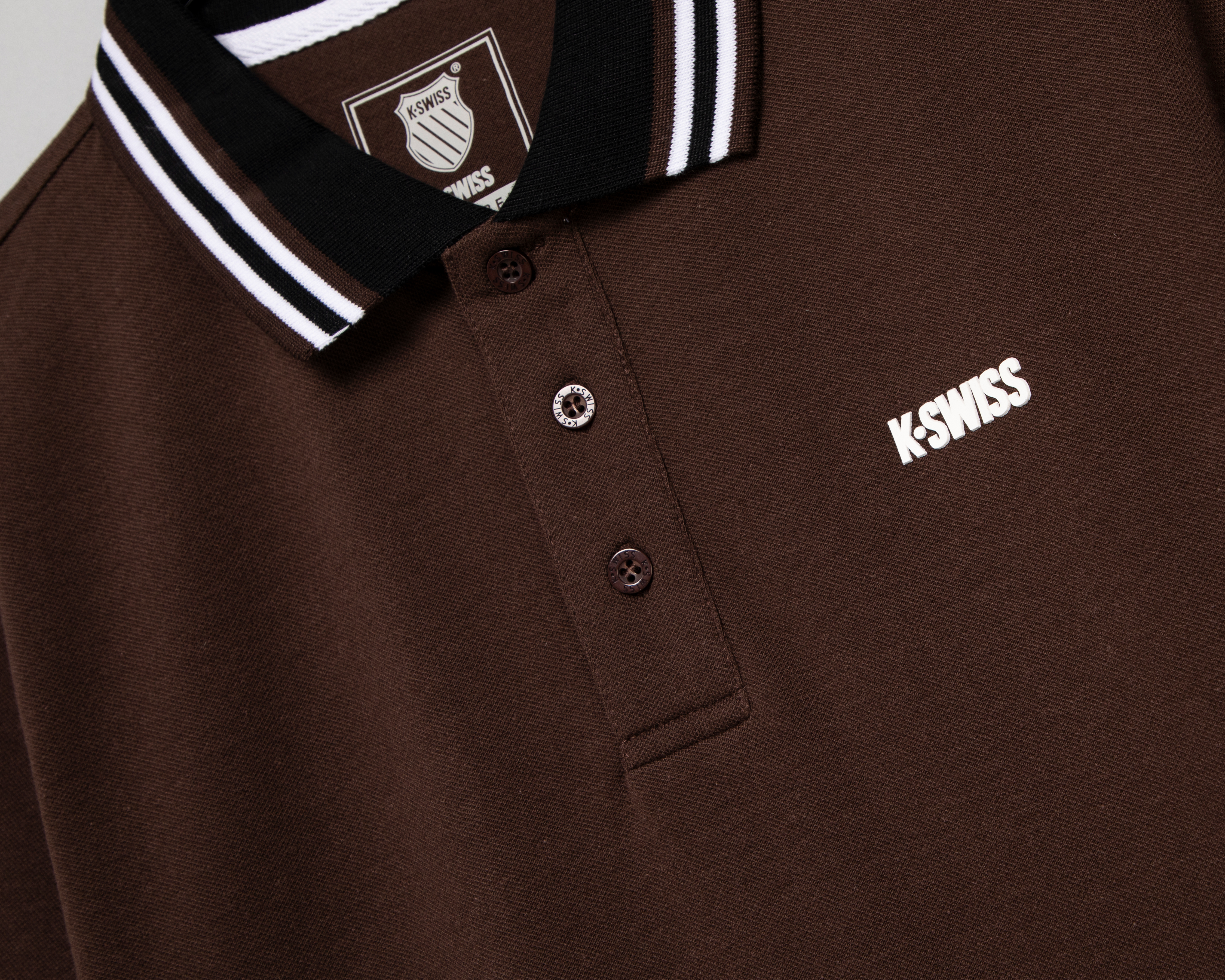 Foto 3 | Foto 3 | Playera Polo Kswiss Café para Hombre