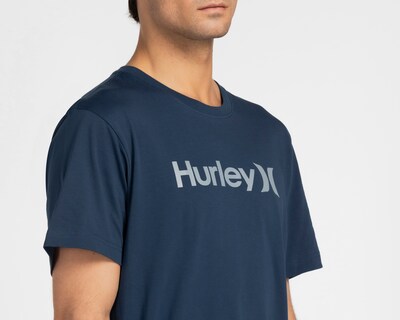 Foto 3 | Foto 3 | Playera de Cuello Redondo Azul Hurley para Hombre