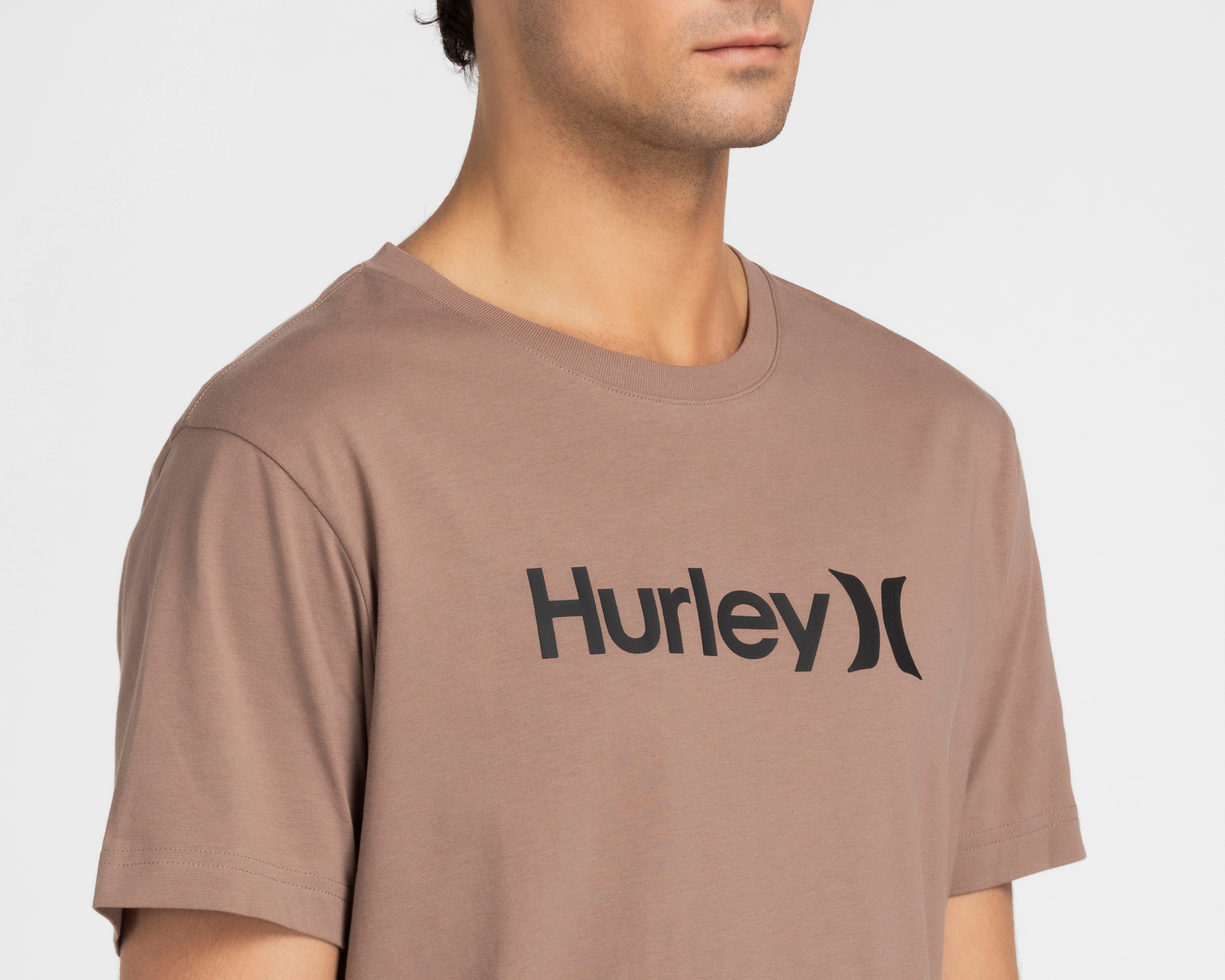 Foto 3 | Foto 3 | Playera de Cuello Redondo Café Hurley para Hombre