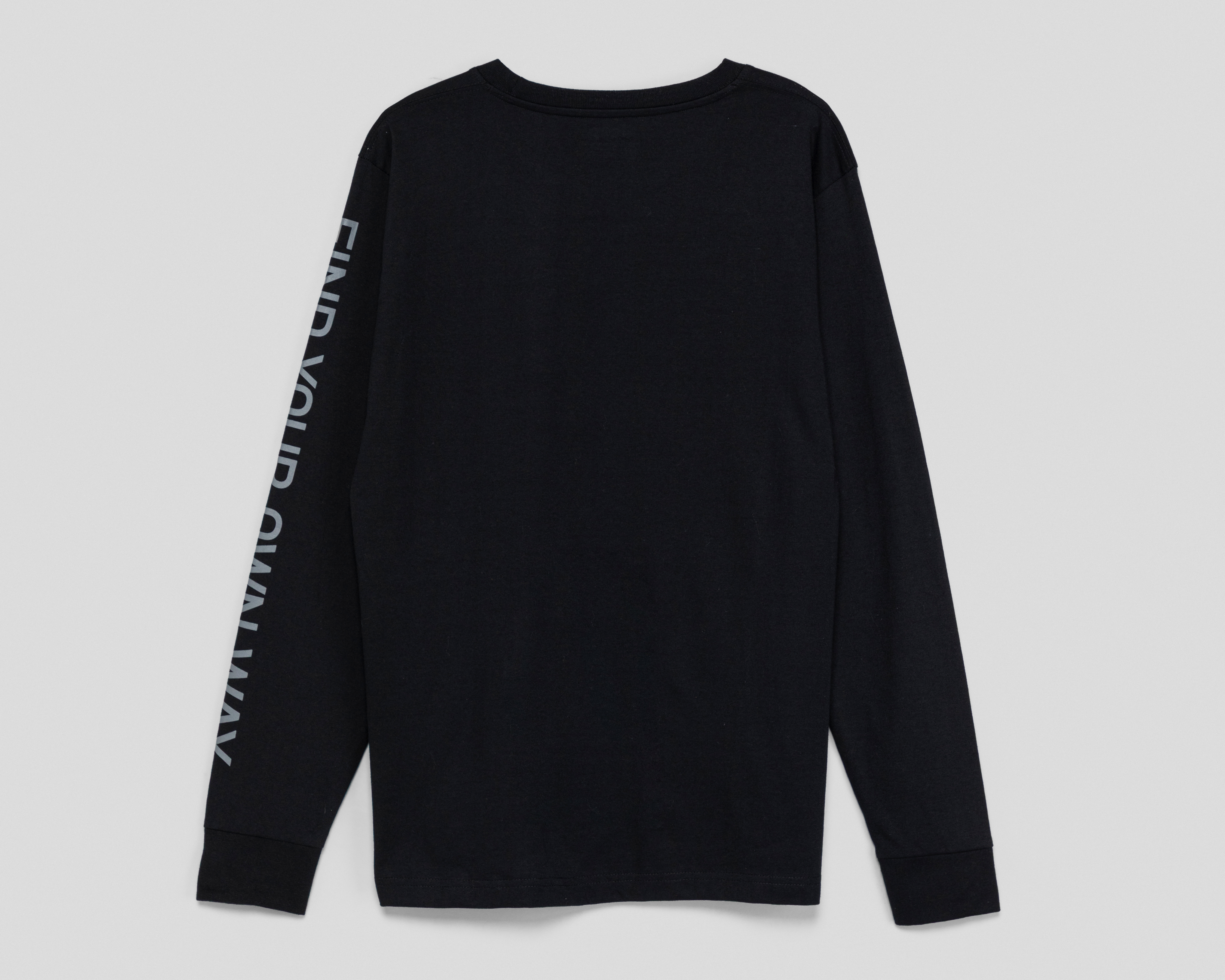 Foto 2 | Foto 2 | Playera Manga Larga Negra Jeep para Hombre