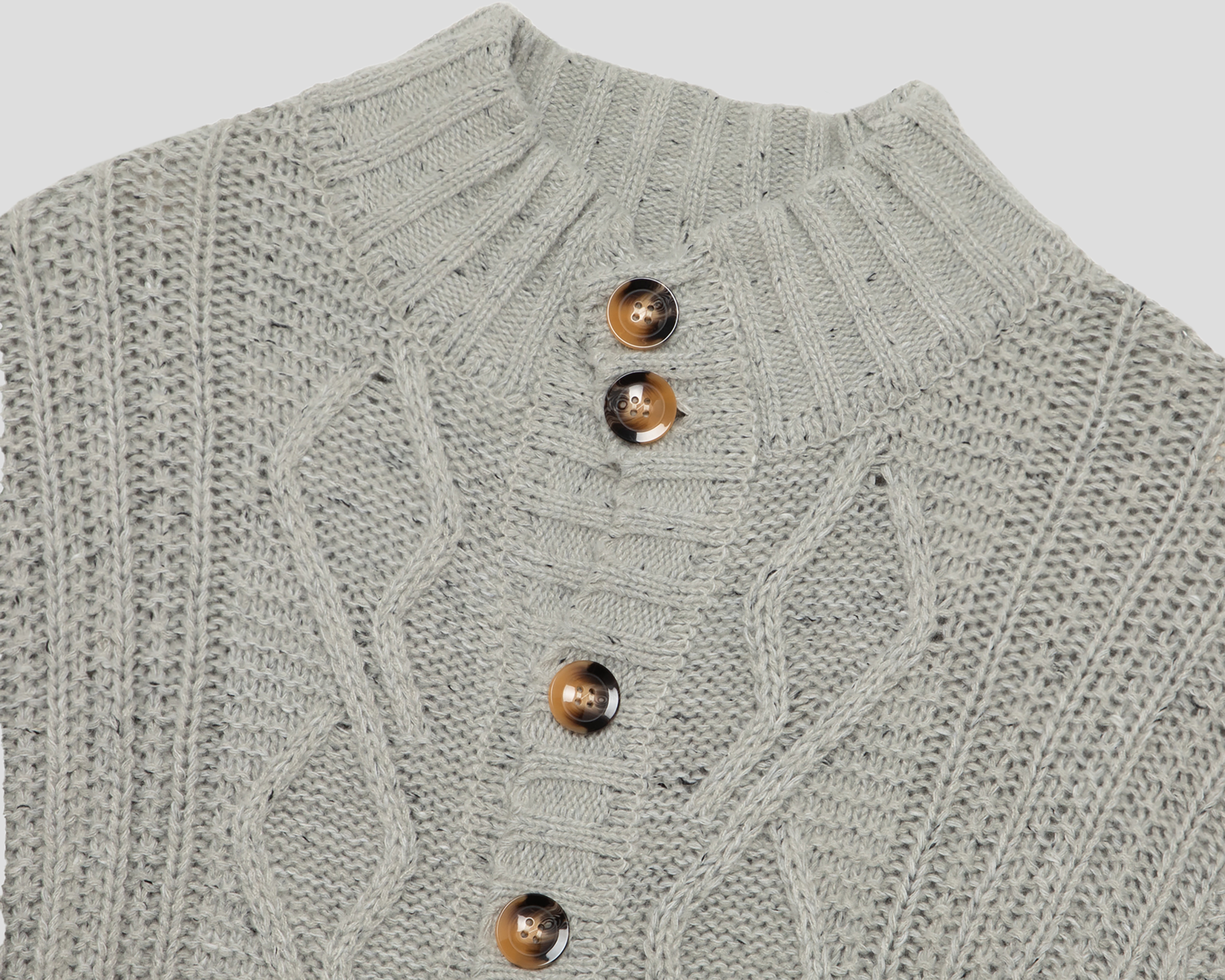 Foto 4 pulgar | Foto 3 | Suéter Cuello Mao Porto Sur para Hombre