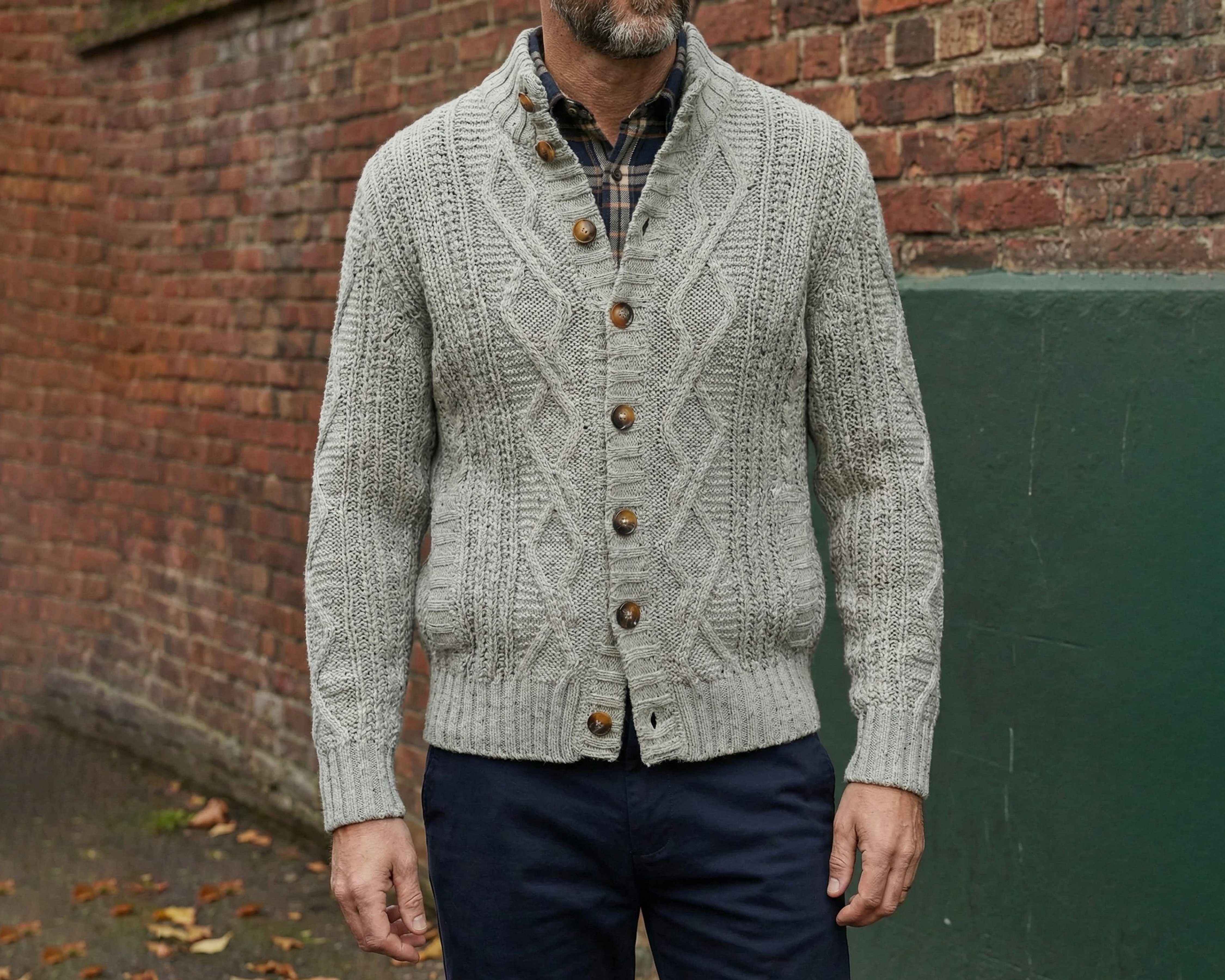 Foto 4 | Foto 4 | Suéter Cuello Mao Porto Sur para Hombre