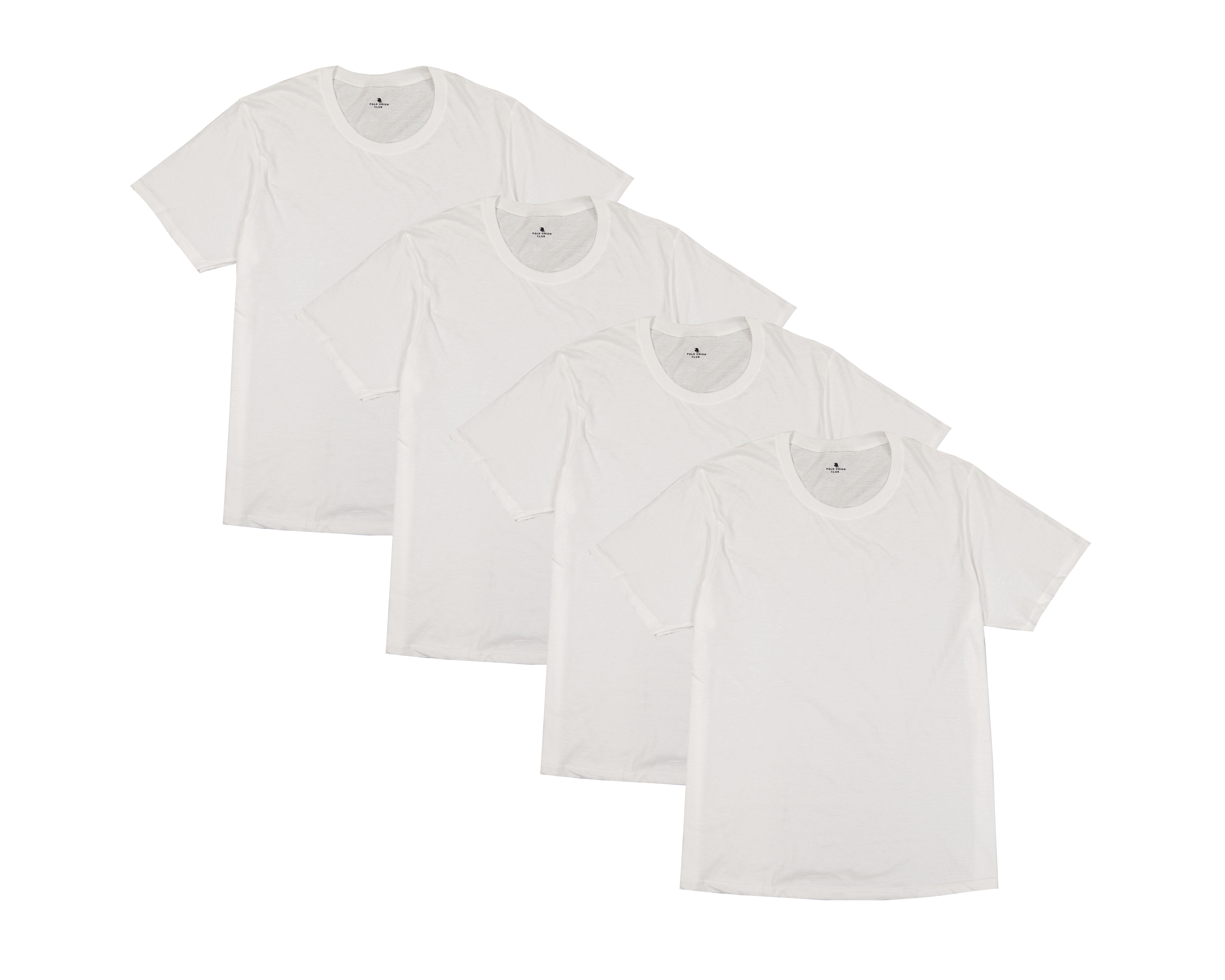 Foto 1 | Foto 1 | Playera Interior Cuello Redondo Polo Union Club para Hombre 4 Piezas