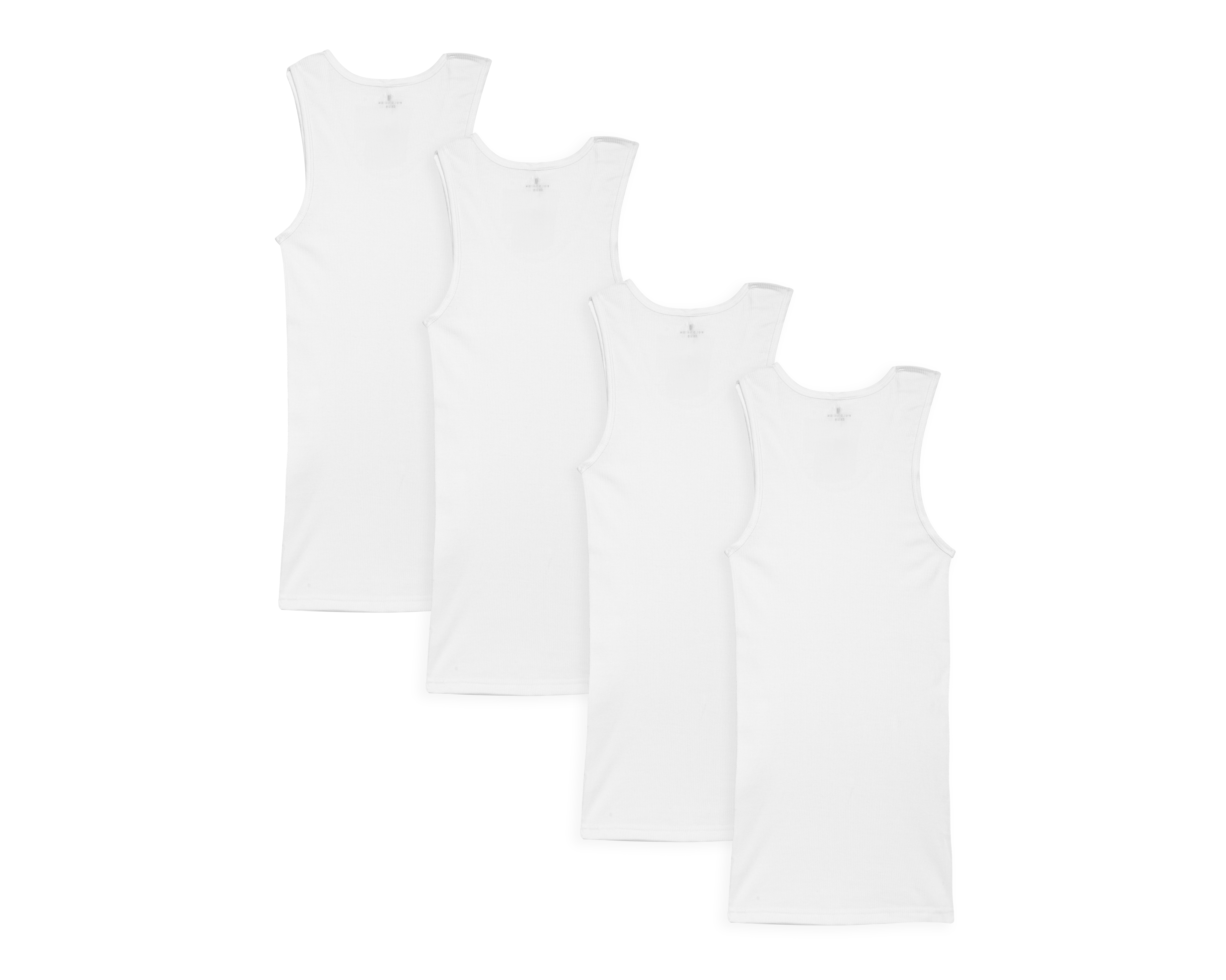 Foto 3 pulgar | Foto 2 | Camiseta Interior Cuello Redondo Polo Union Club para Hombre 4 Piezas