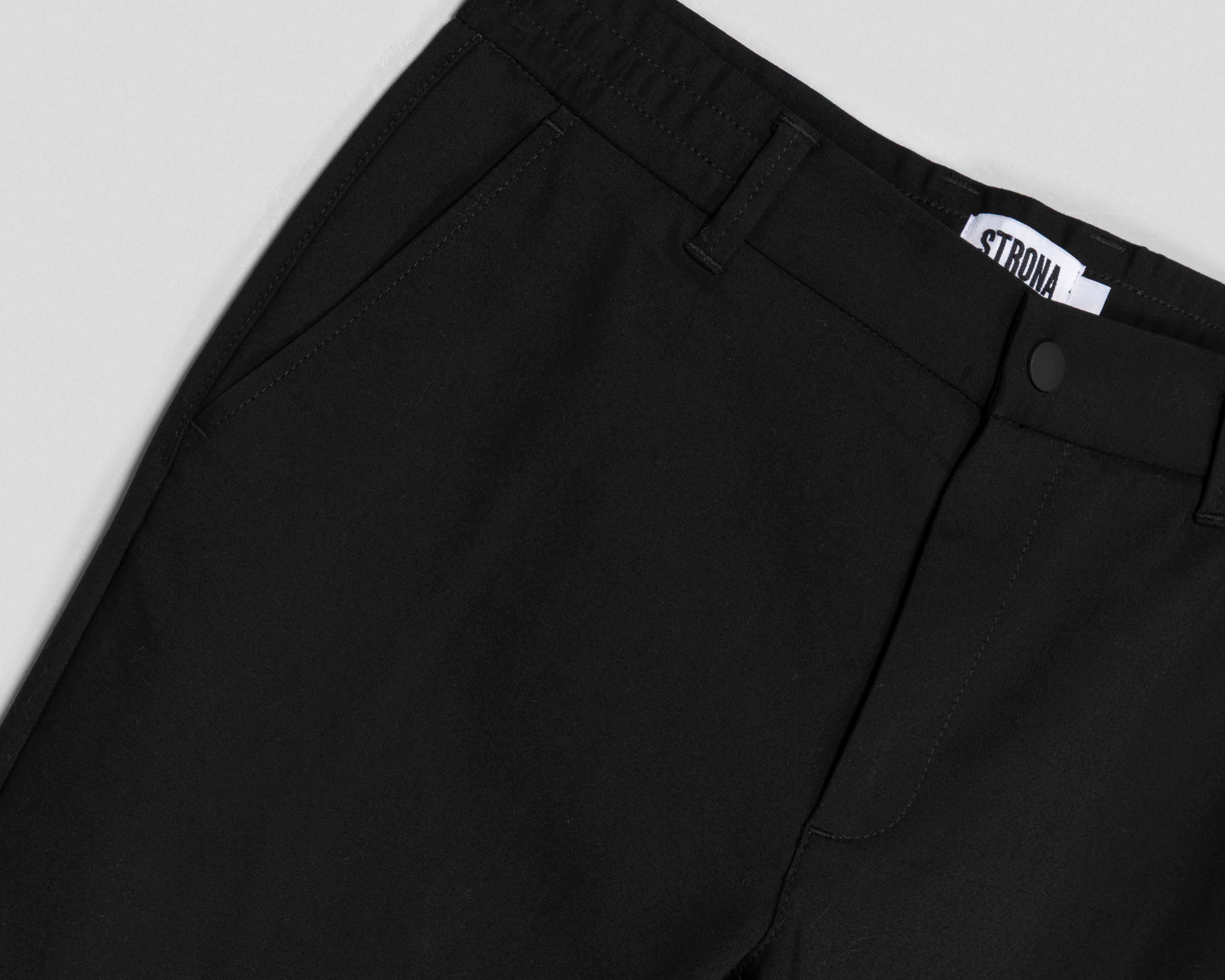 Foto 4 pulgar | Foto 3 | Pantalón Chino Strona Negro para Hombre