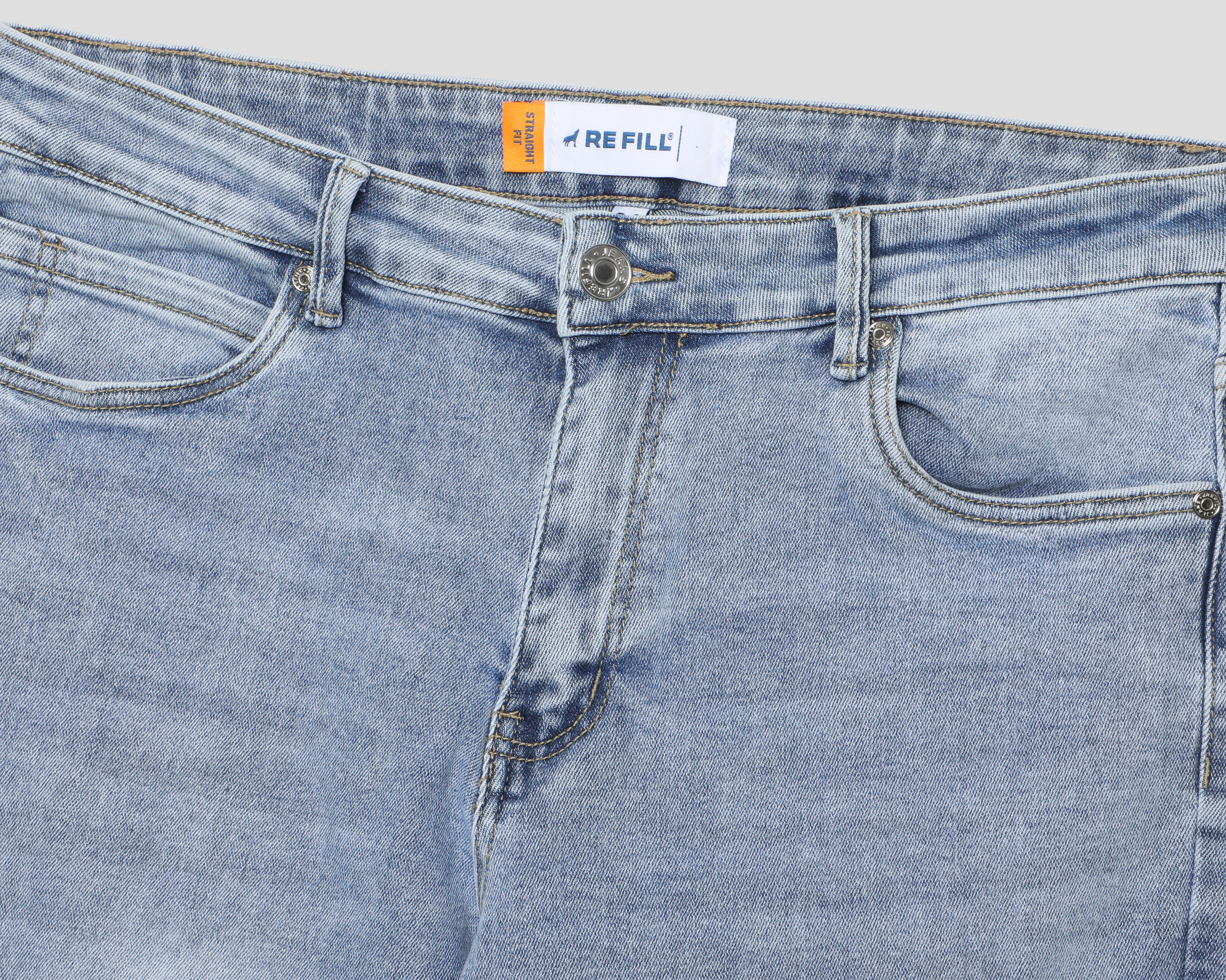 Foto 4 pulgar | Foto 3 | Jeans Recto Refill para Hombre