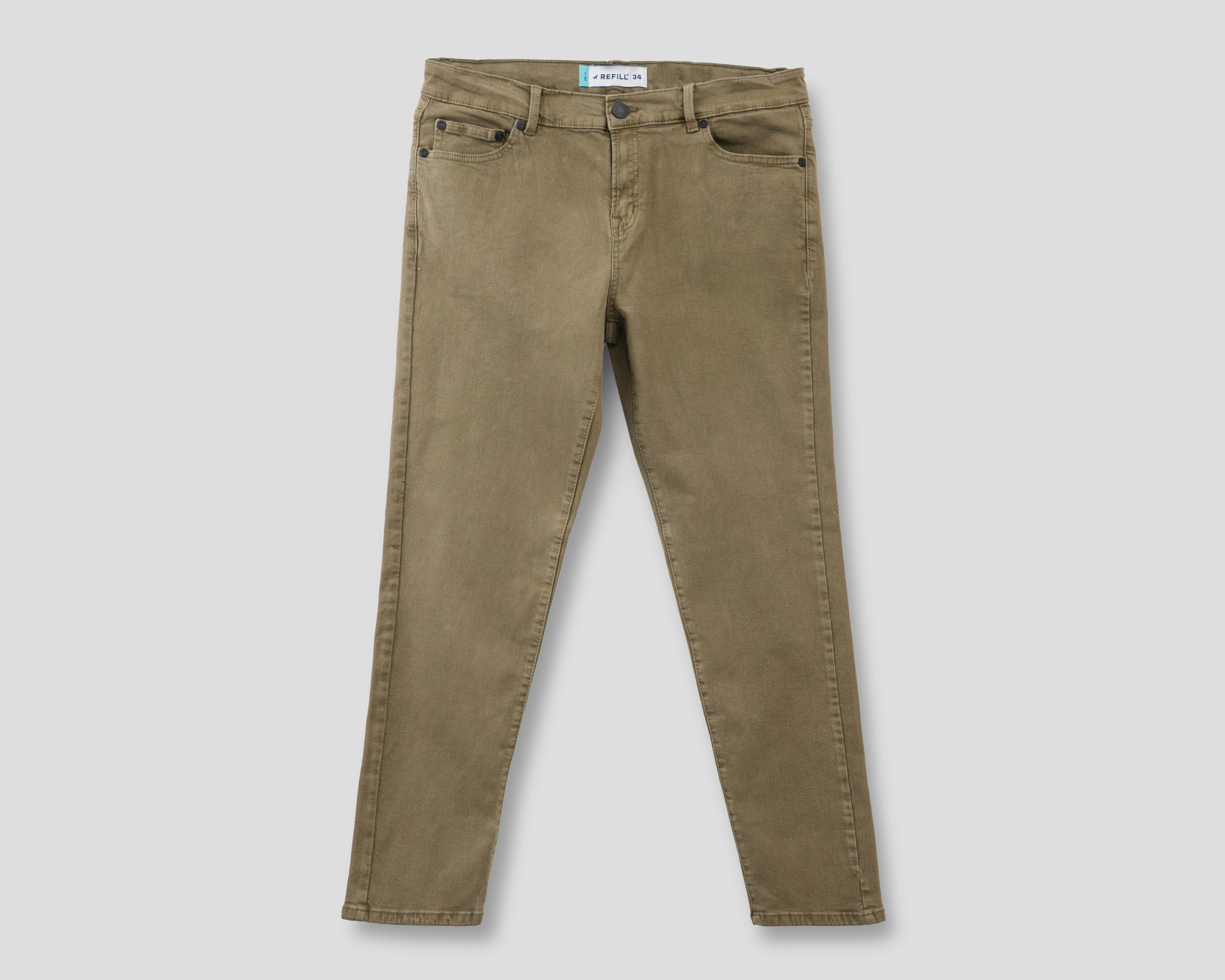 Foto 2 pulgar | Foto 1 | Jeans Slim Refill para Hombre
