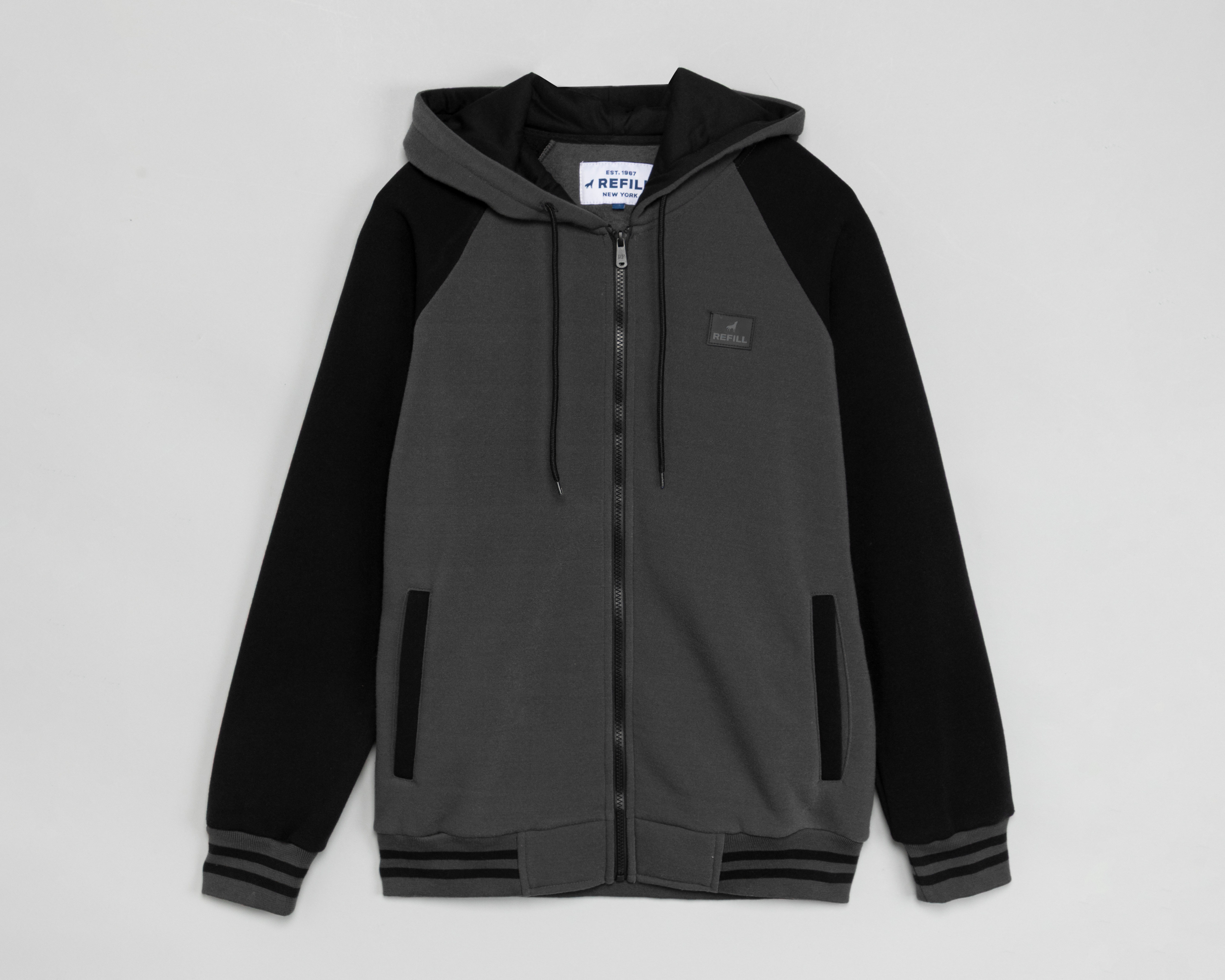 Foto 2 pulgar | Foto 1 | Sudadera con Capucha Refill para Hombre