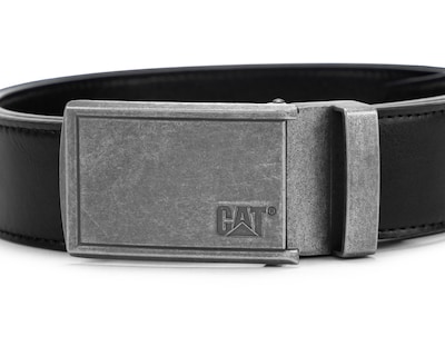 Foto 3 | Foto 3 | Cinturón de Piel para Hombre CAT Negro