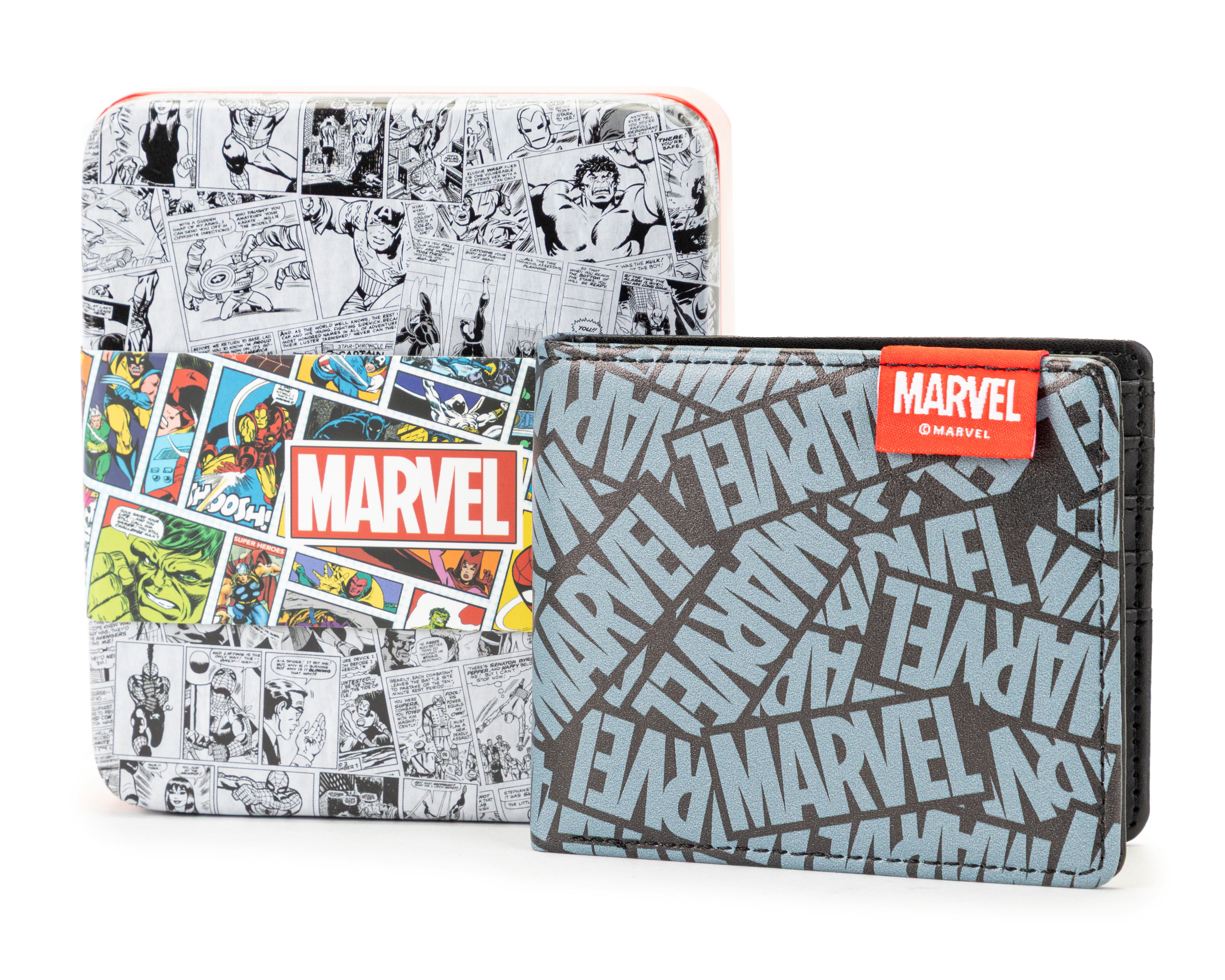Foto 2 pulgar | Foto 1 | Cartera para Hombre Marvel Estampada