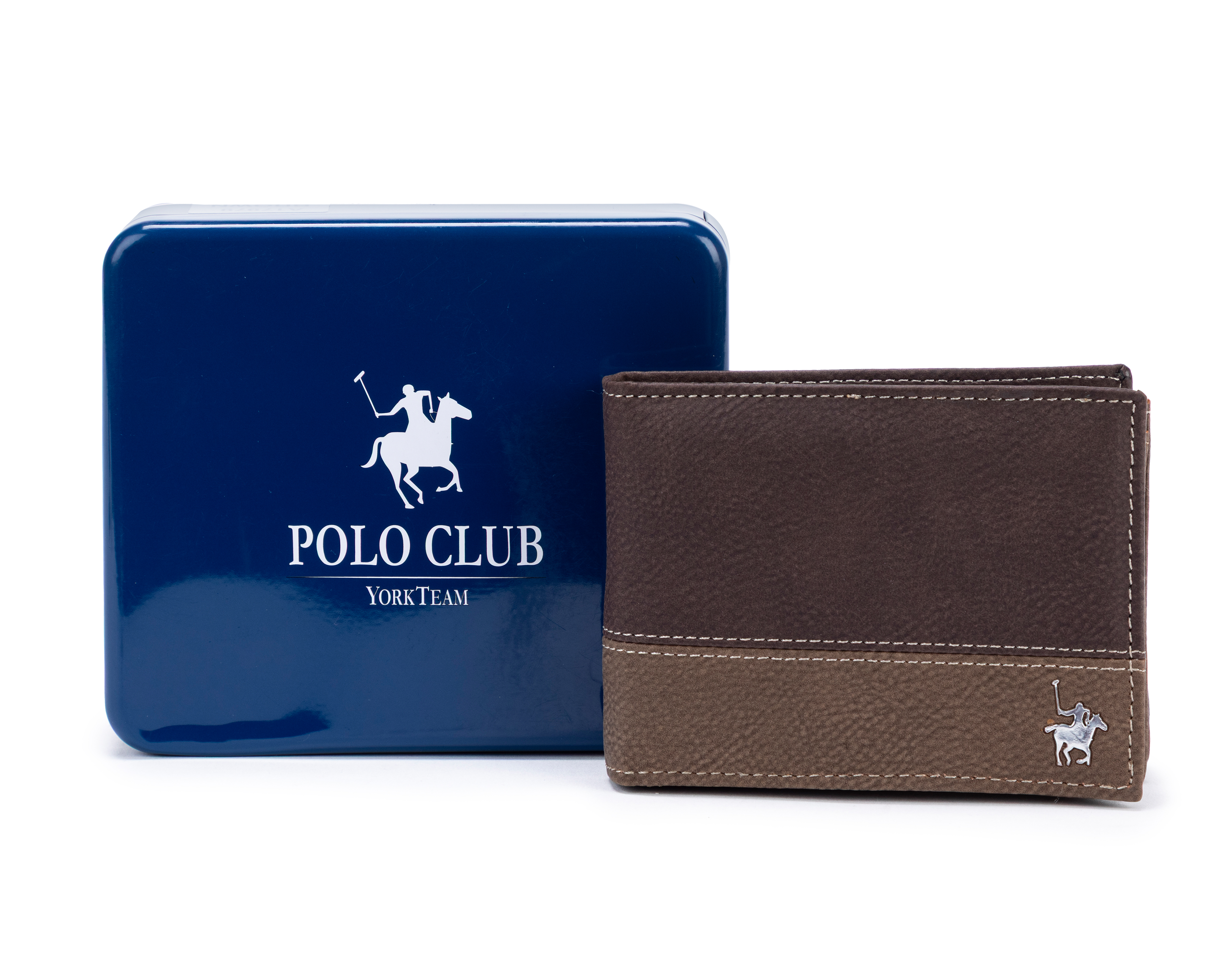 Cartera para Hombre York Team Polo Club Café