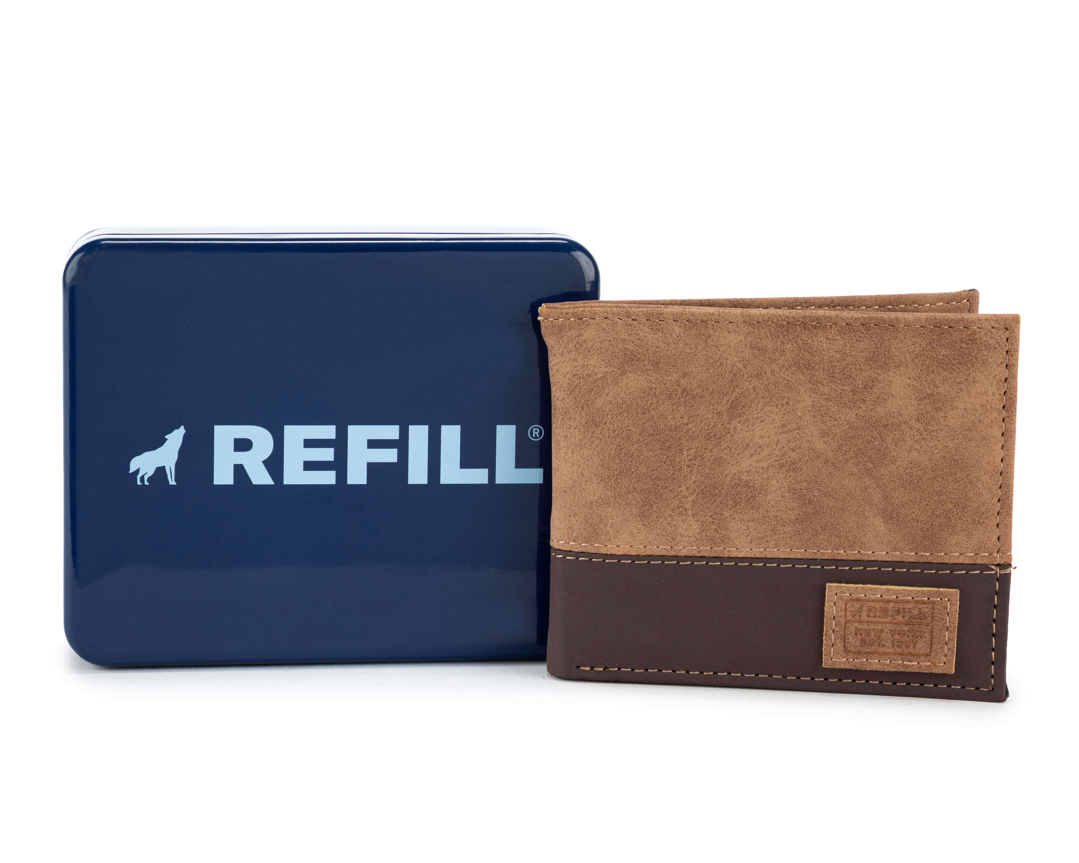 Foto 1 | Foto 1 | Cartera para Hombre Refill Café