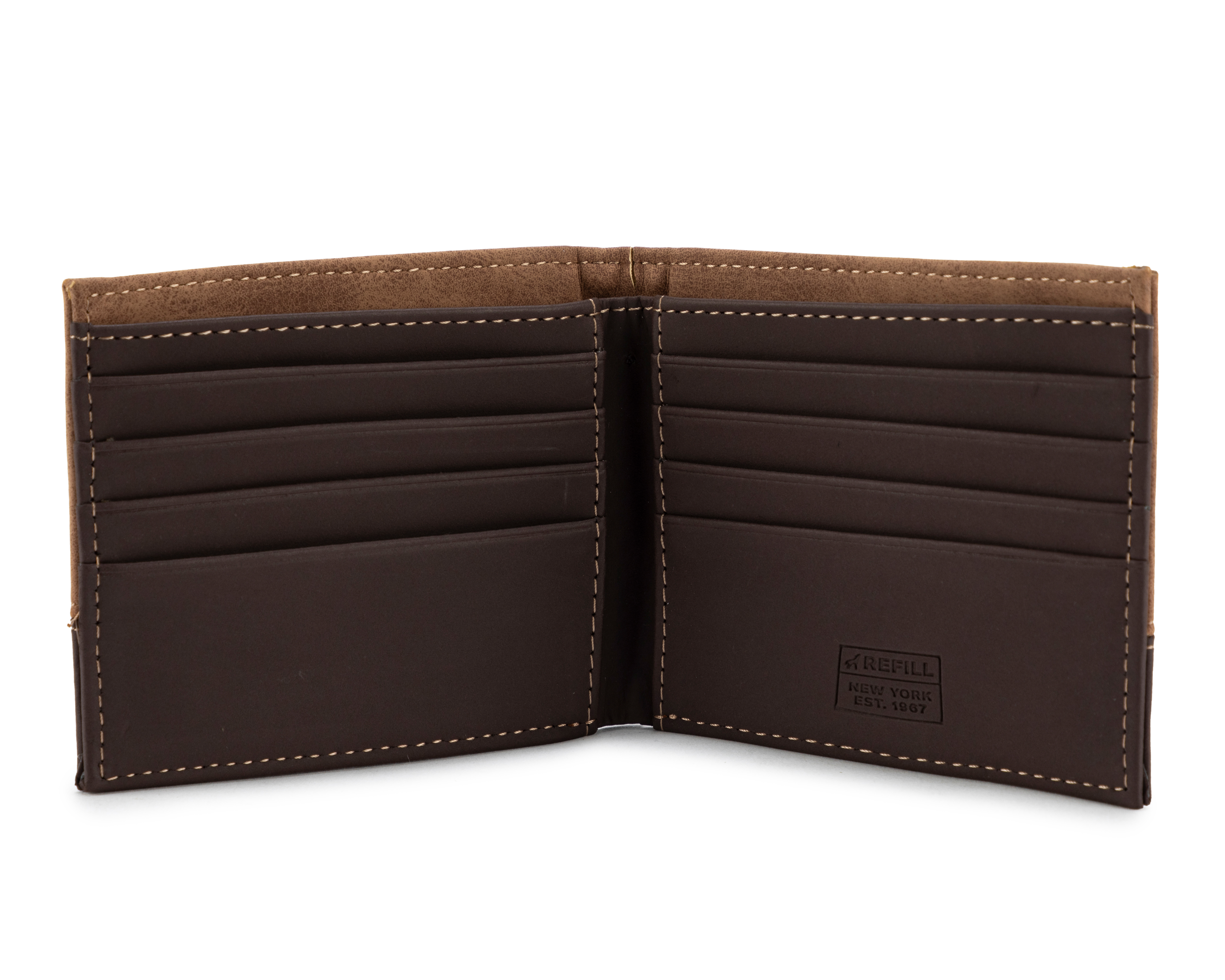 Foto 5 pulgar | Foto 4 | Cartera para Hombre Refill Café