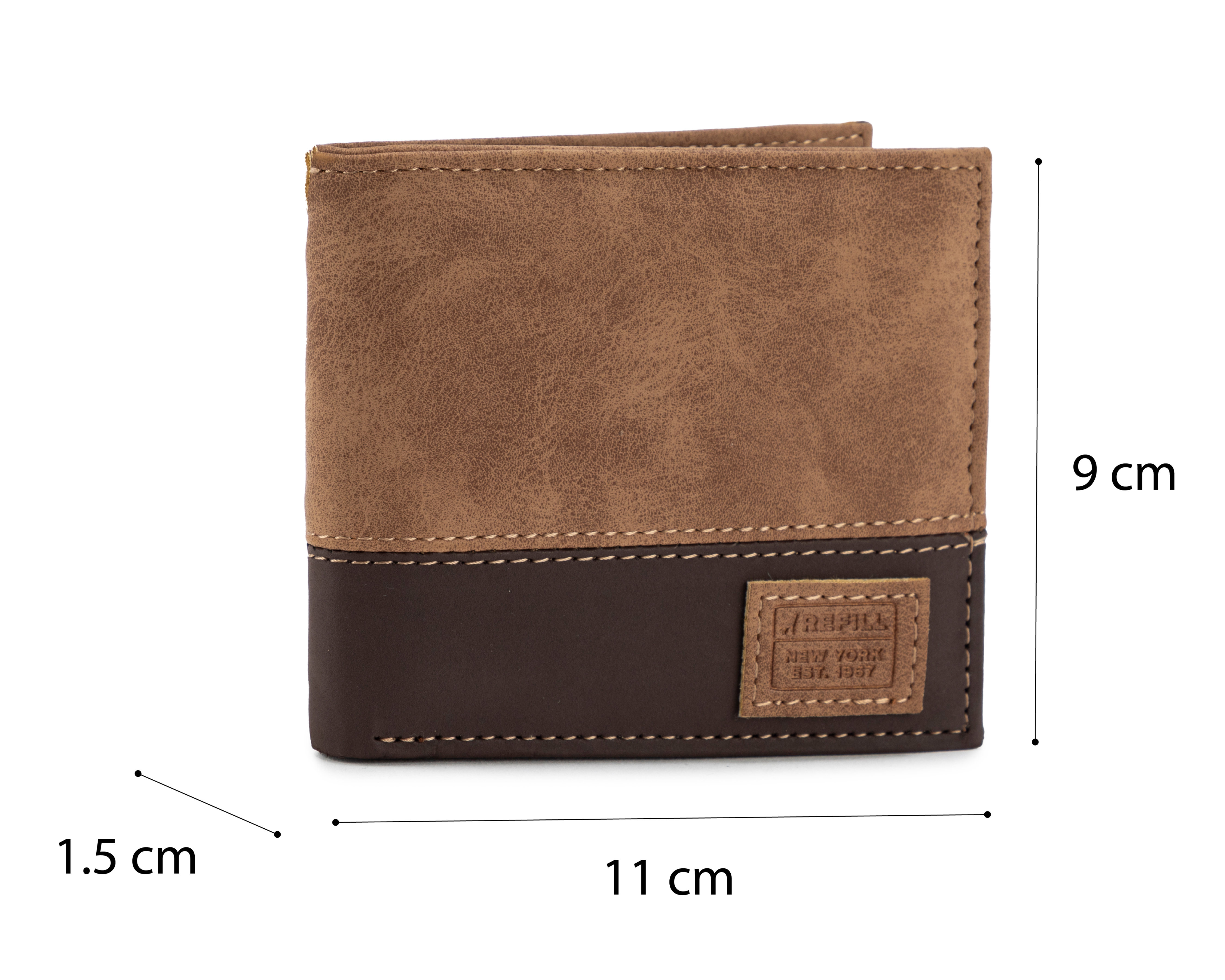 Foto 7 pulgar | Foto 6 | Cartera para Hombre Refill Café