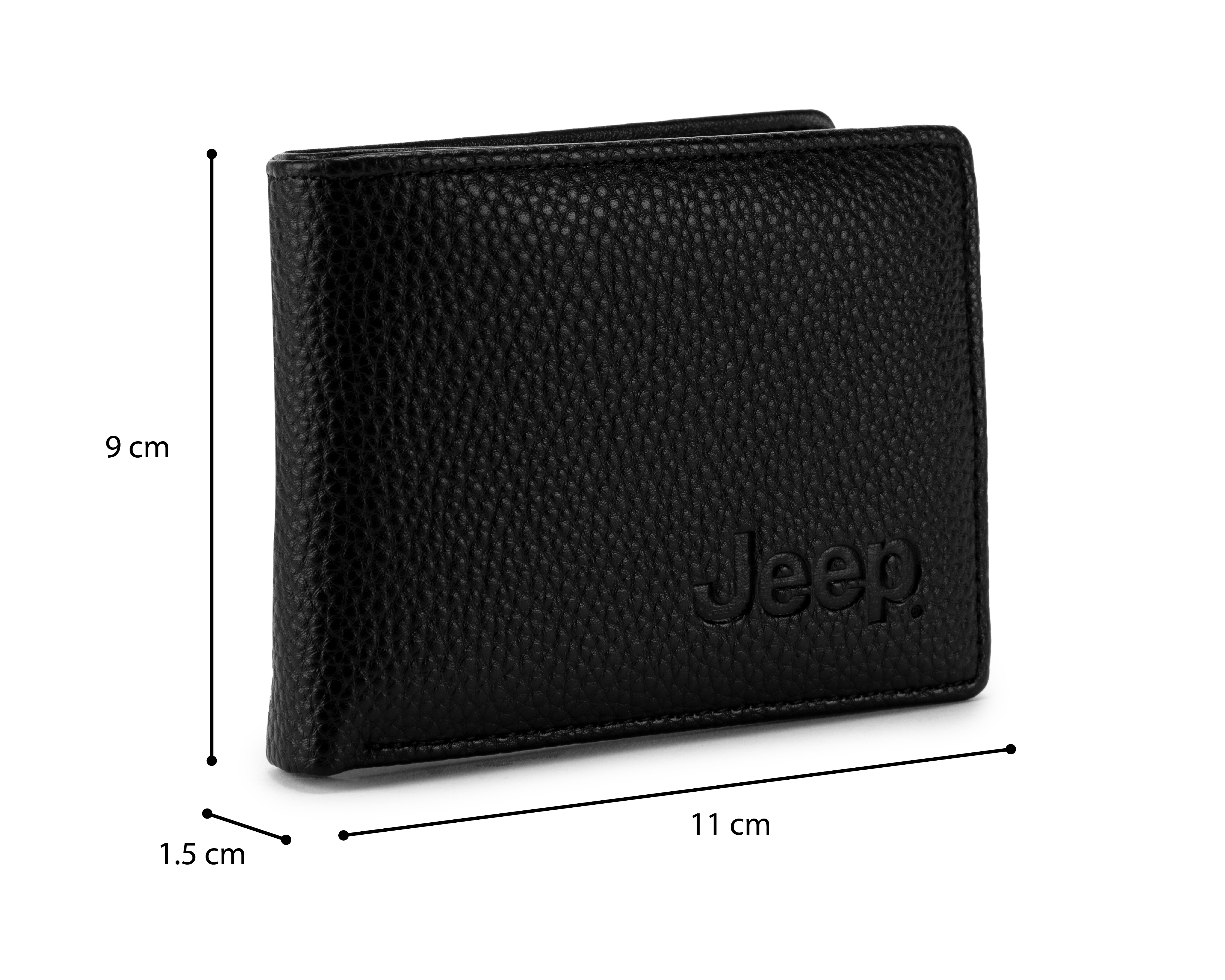 Foto 7 pulgar | Foto 6 | Cartera para Hombre Jeep Negra