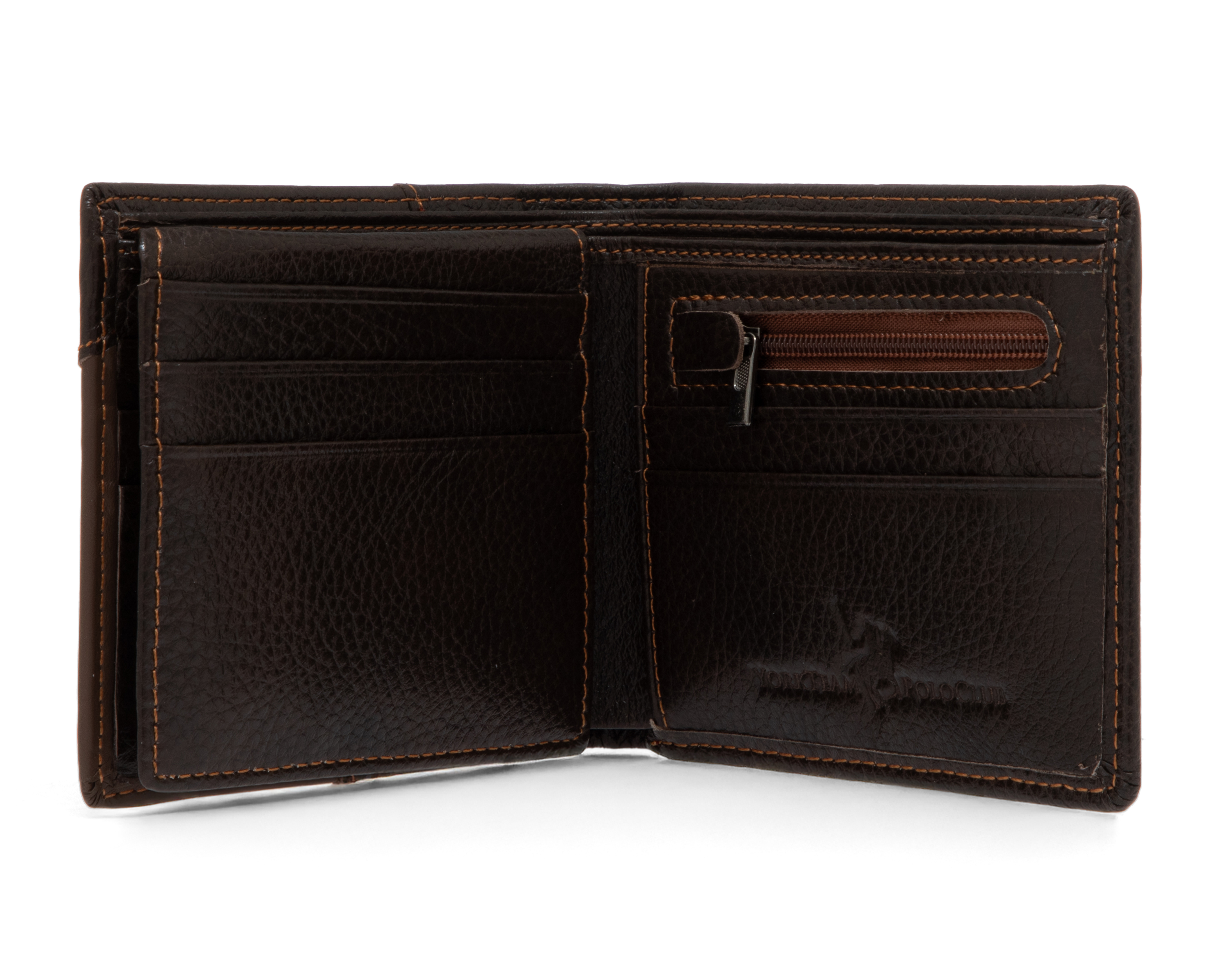 Foto 5 pulgar | Foto 4 | Cartera de Piel para Hombre York Team Polo Club Bifold