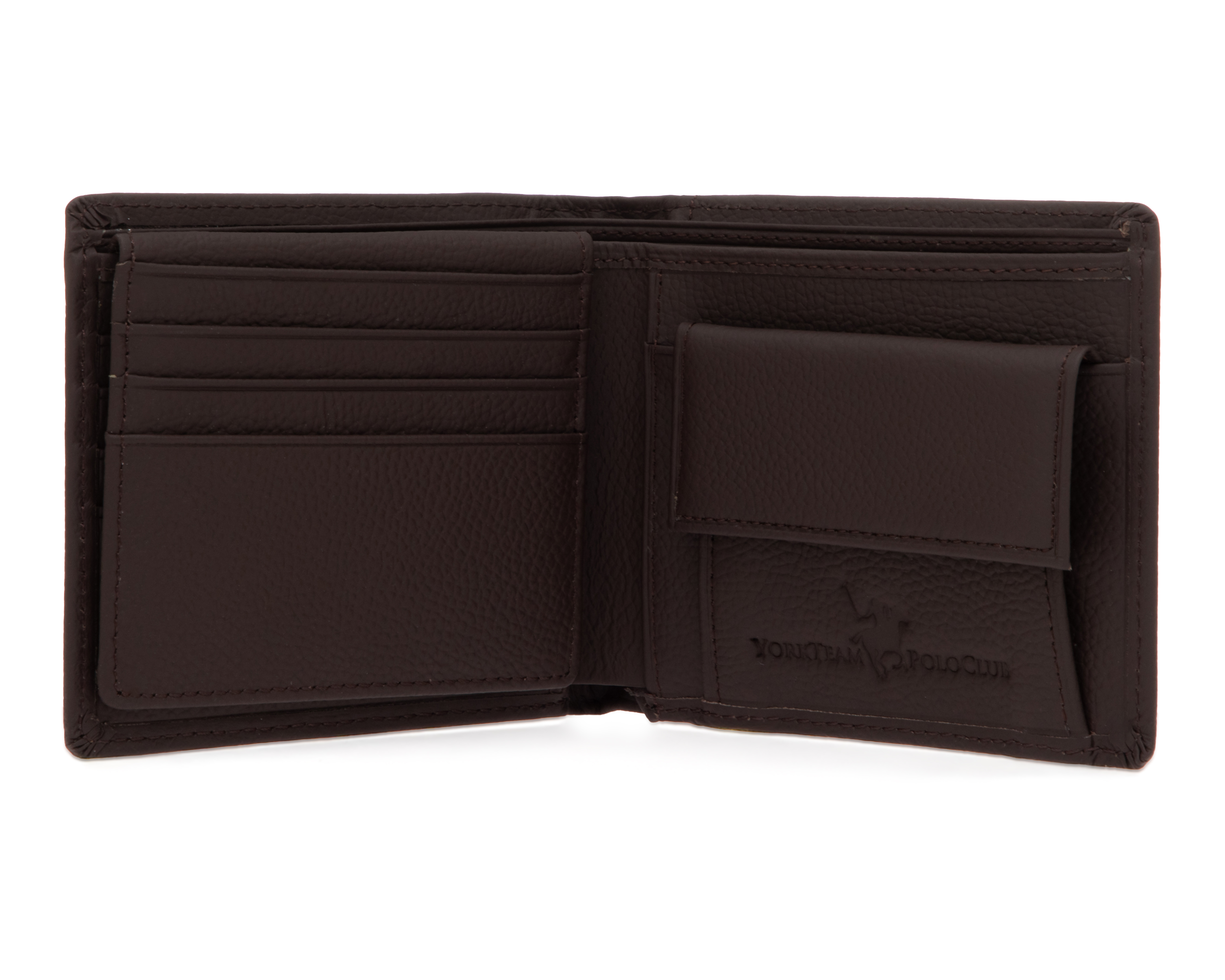 Foto 5 pulgar | Foto 4 | Cartera de Piel para Hombre York Team Polo Club Bifold