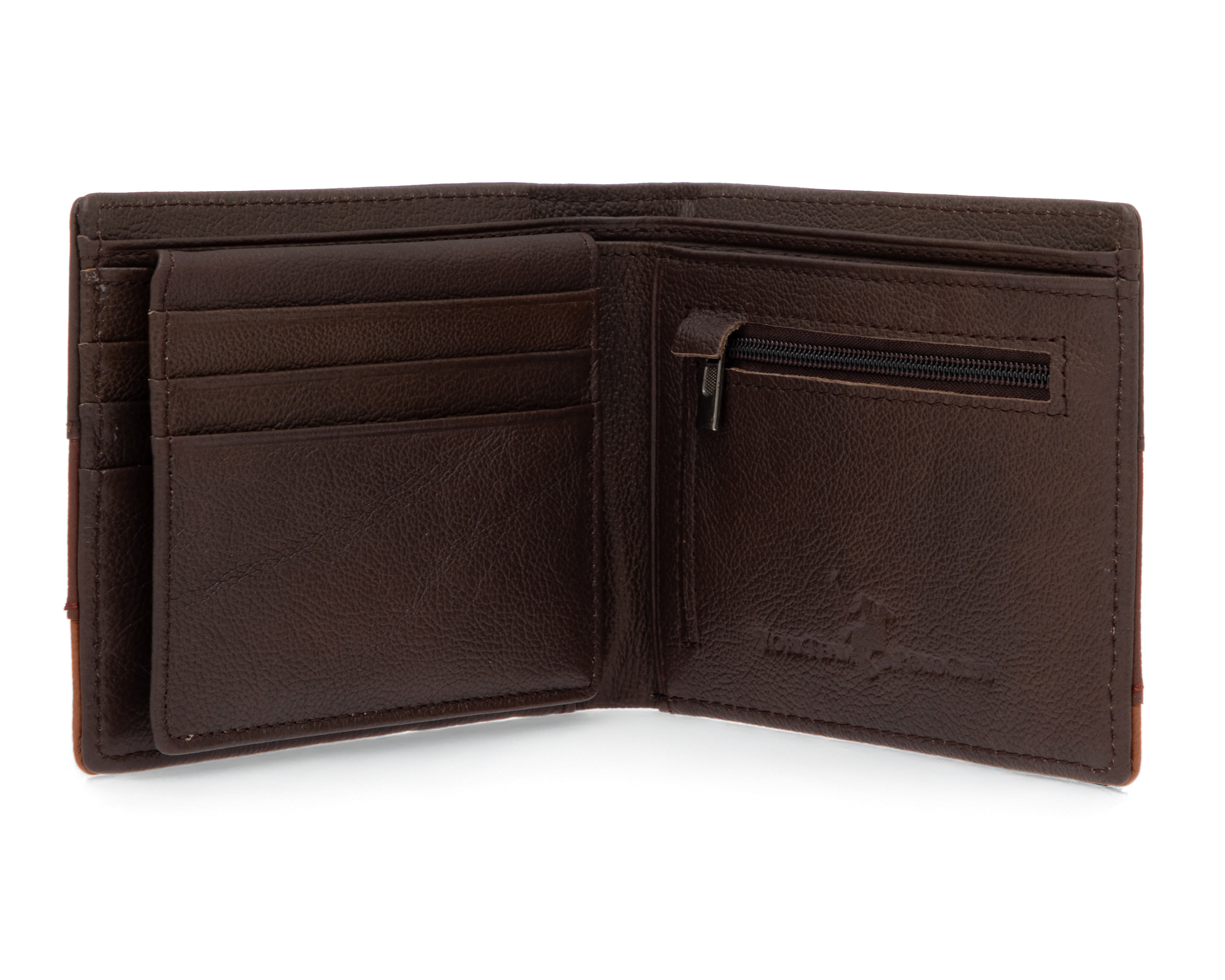 Foto 5 pulgar | Foto 4 | Cartera de Piel para Hombre York Team Polo Club Café