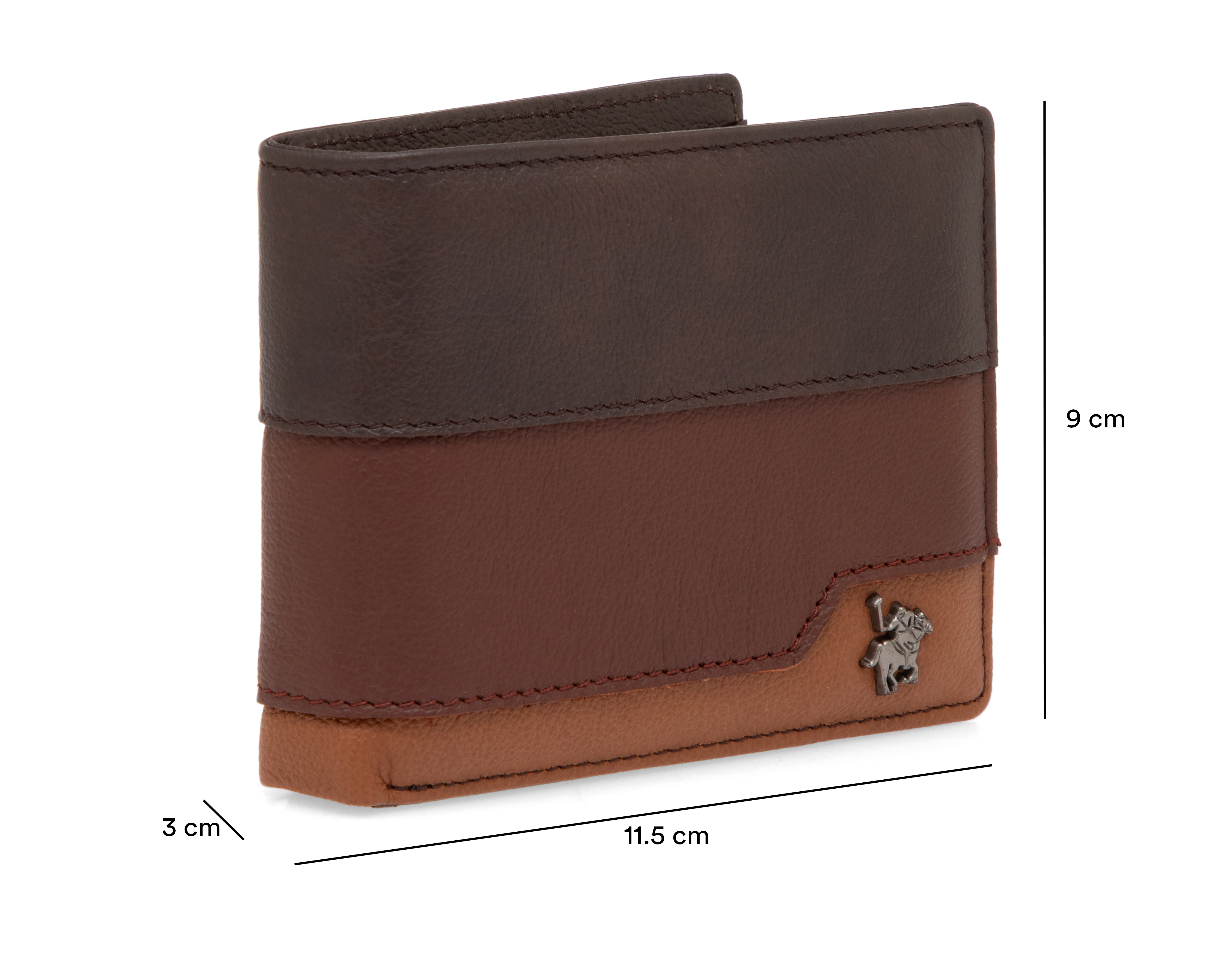 Foto 8 pulgar | Foto 7 | Cartera de Piel para Hombre York Team Polo Club Café