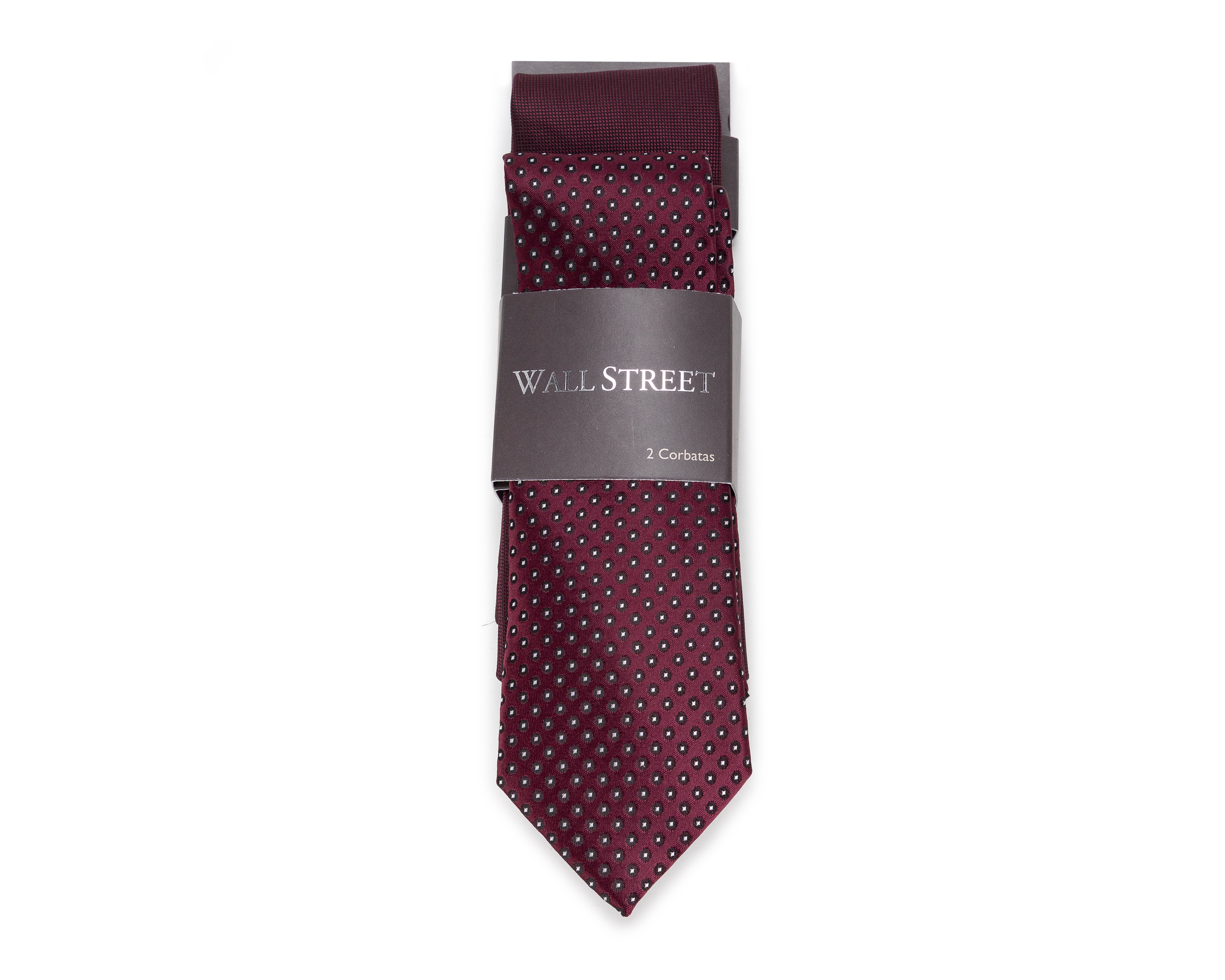 Corbata Wall Street 2 Piezas