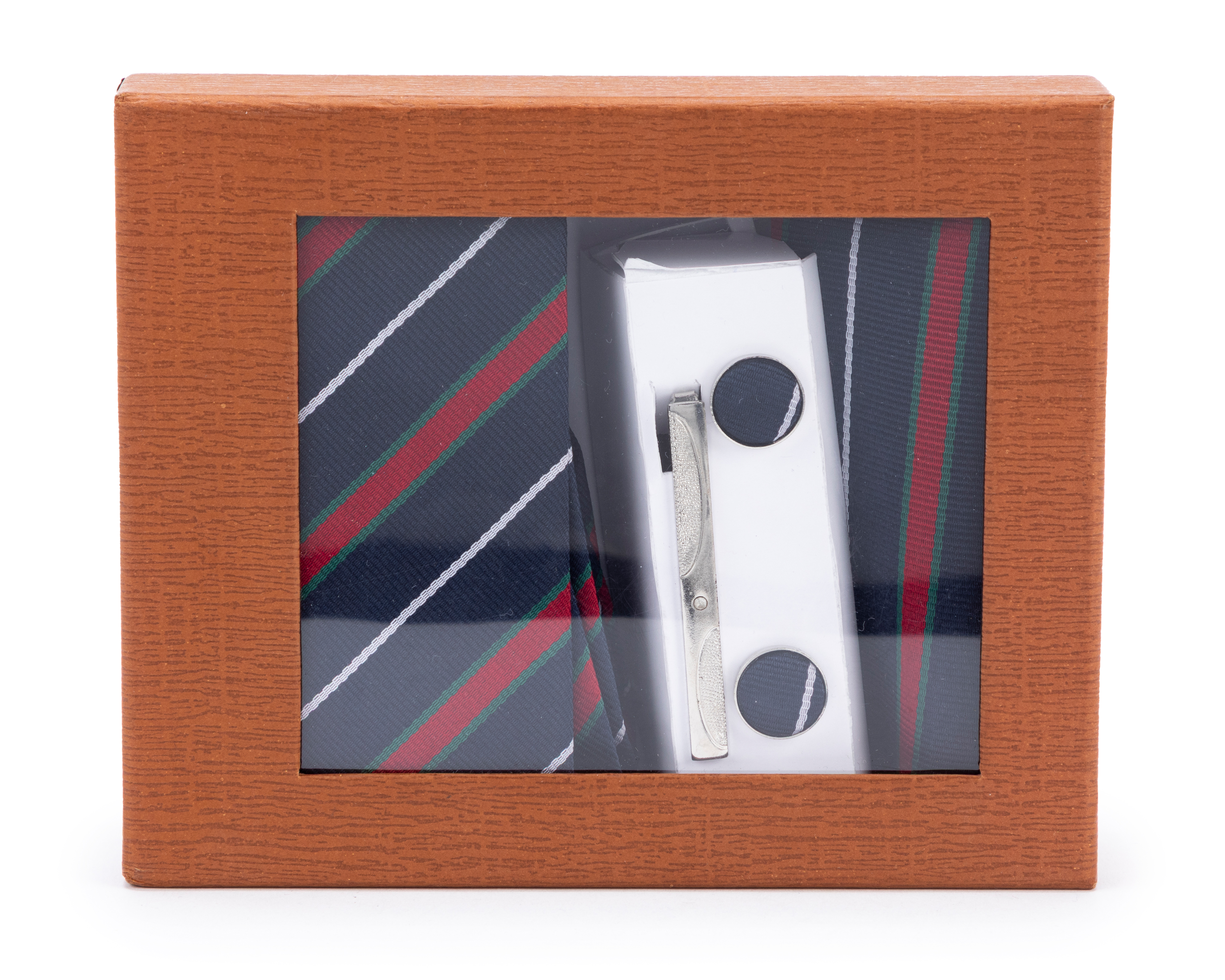 Corbata de Lineas con Accesorios York Team Polo Club