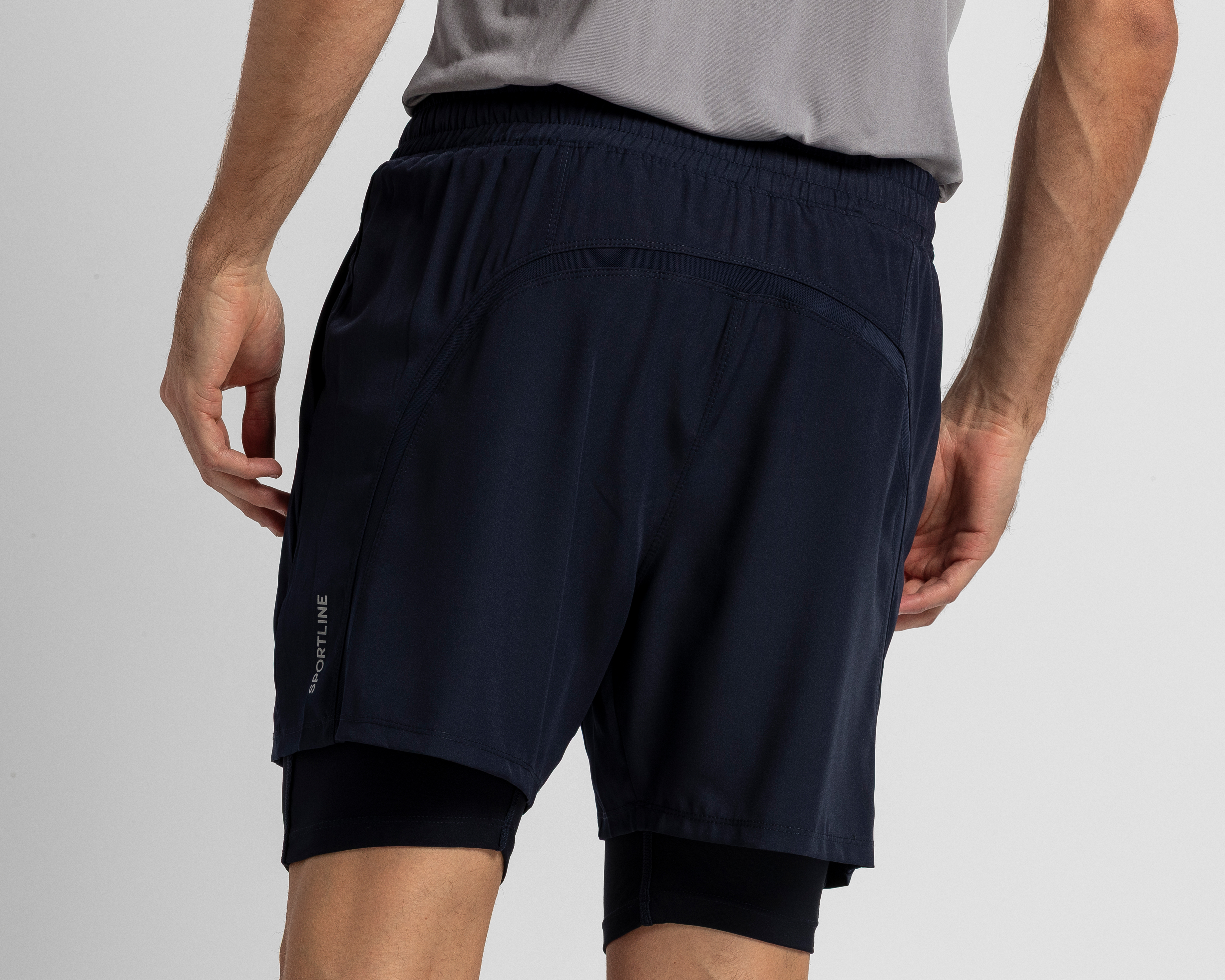 Foto 6 pulgar | Foto 5 | Short Deportivo Sportline para Hombre