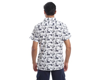 Foto 3 | Foto 3 | Camisa Casual Chaps Slim Fit Full Print para Hombre