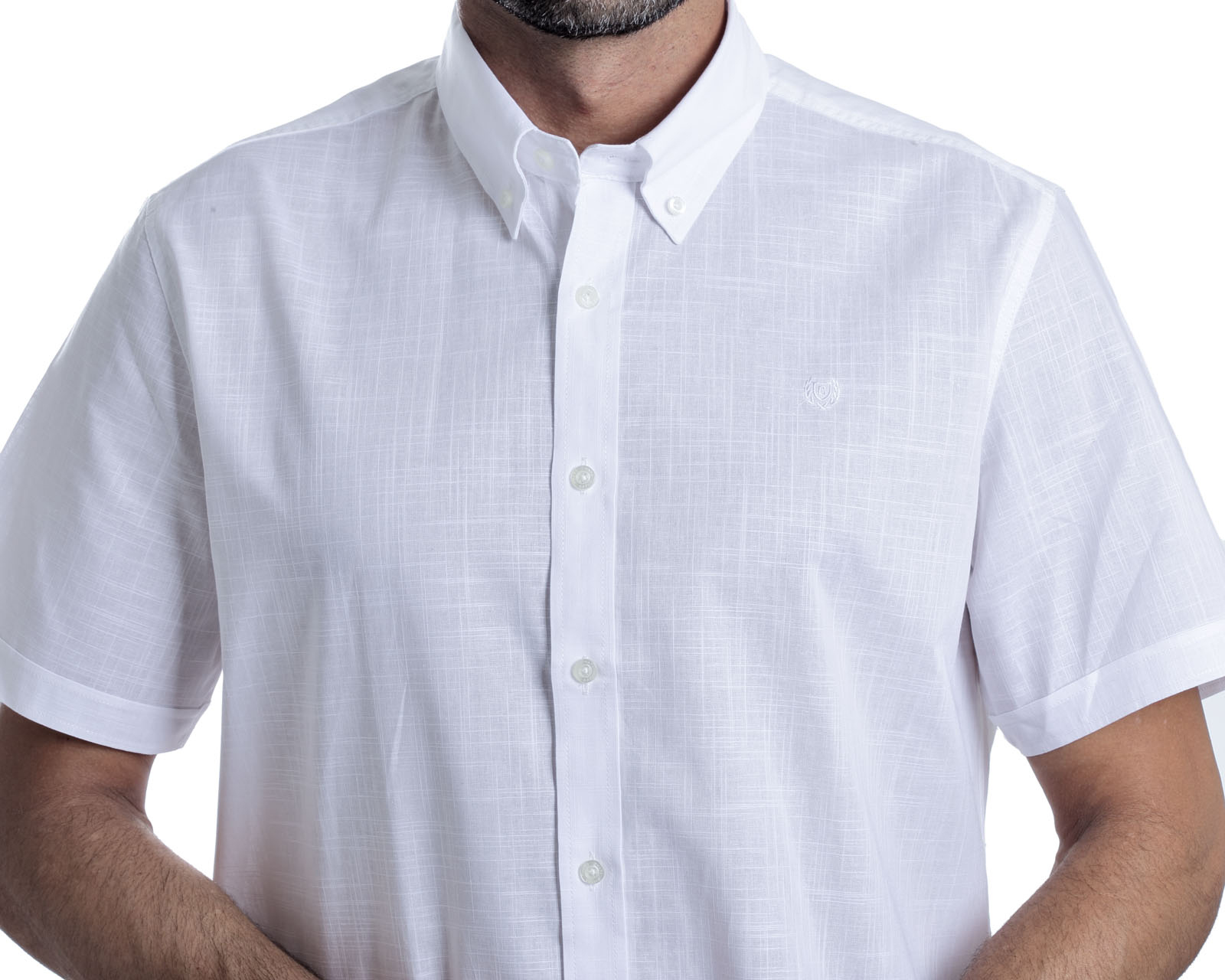 Foto 5 pulgar | Foto 4 | Camisa Casual de Algodón Chaps Slim Fit para Hombre