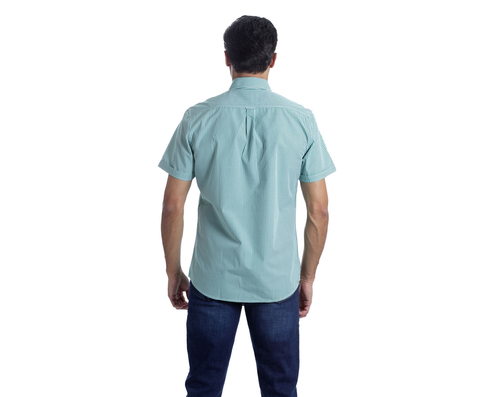 Foto 4 pulgar | Foto 3 | Camisa Casual de Algodón Chaps Slim Fit a Cuadros para Hombre