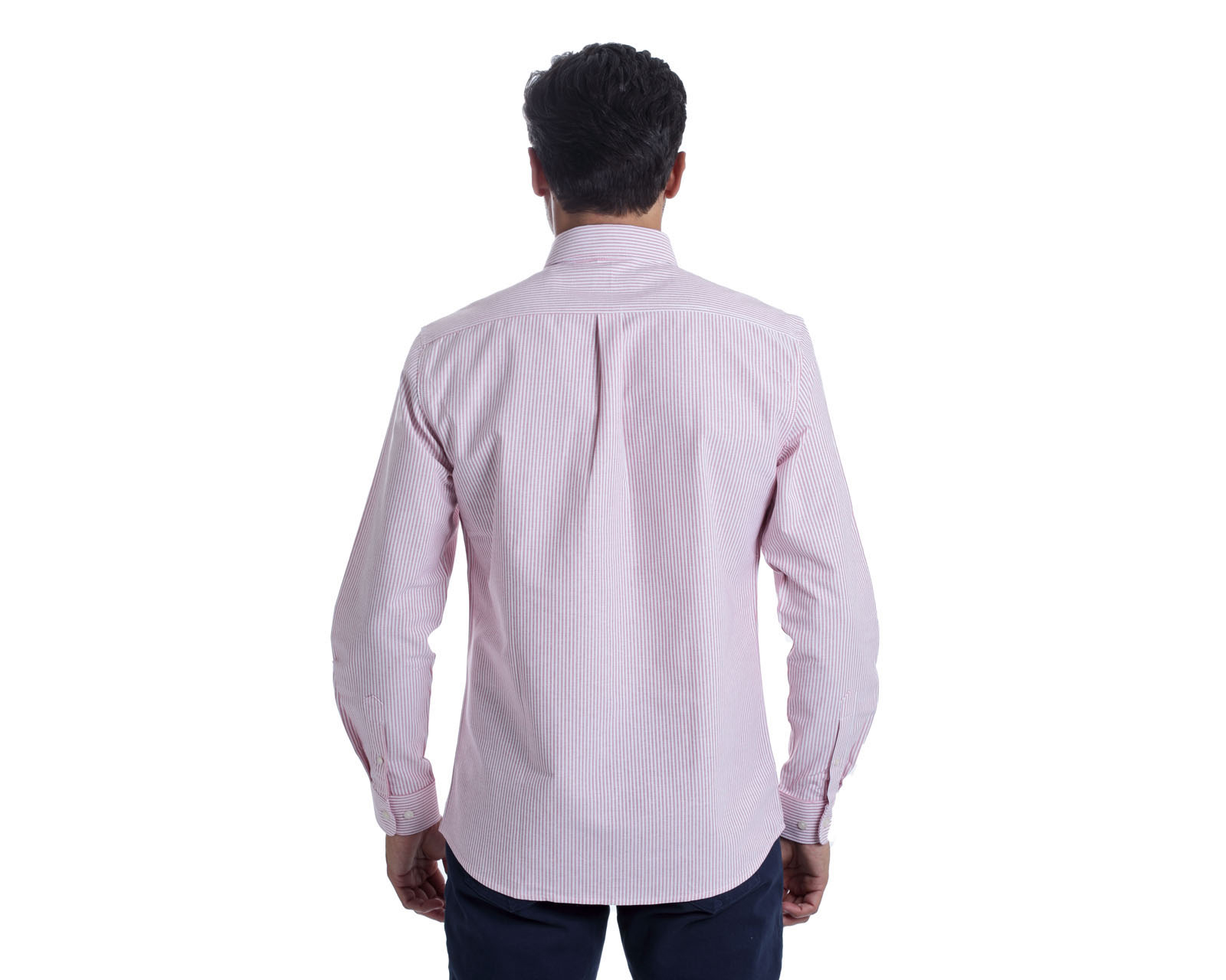 Foto 4 pulgar | Foto 3 | Camisa Casual Chaps Slim Fit a Rayas para Hombre