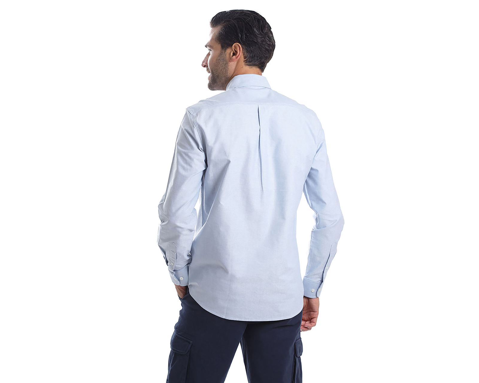 Foto 4 pulgar | Foto 3 | Camisa Casual de Algodón Chaps Slim Fit para Hombre