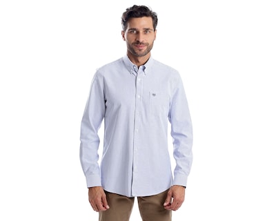 Foto 1 | Foto 1 | Camisa Casual Chaps Slim Fit a Rayas para Hombre